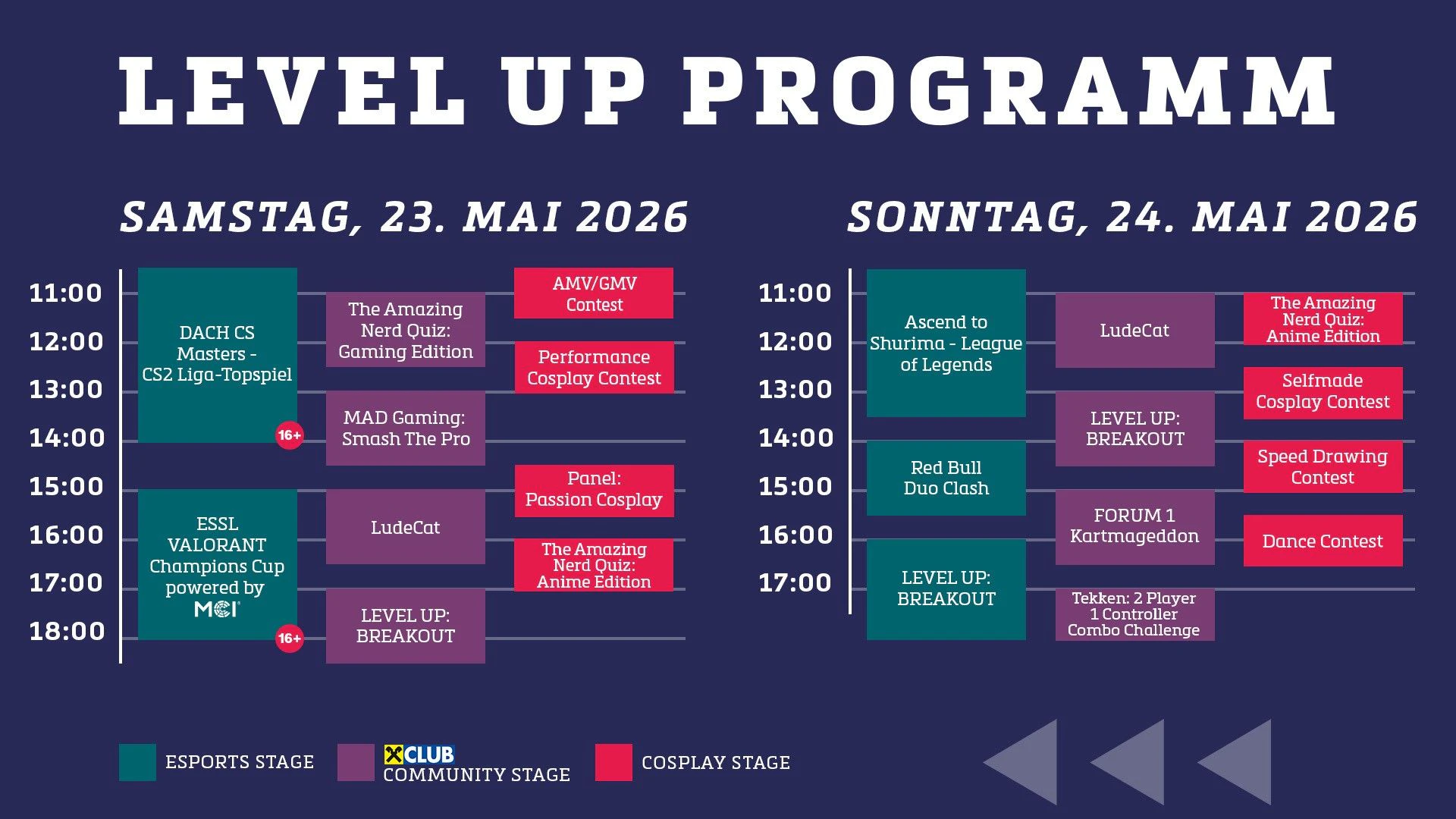 Die Veranstaltung hat sich in den vergangenen Jahren zu einem der bekanntesten Gaming-Events Österreichs entwickelt.