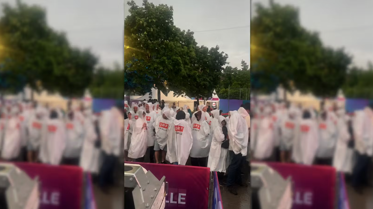Bereits im Laufe der Woche gab es immer wieder Regenschauer.