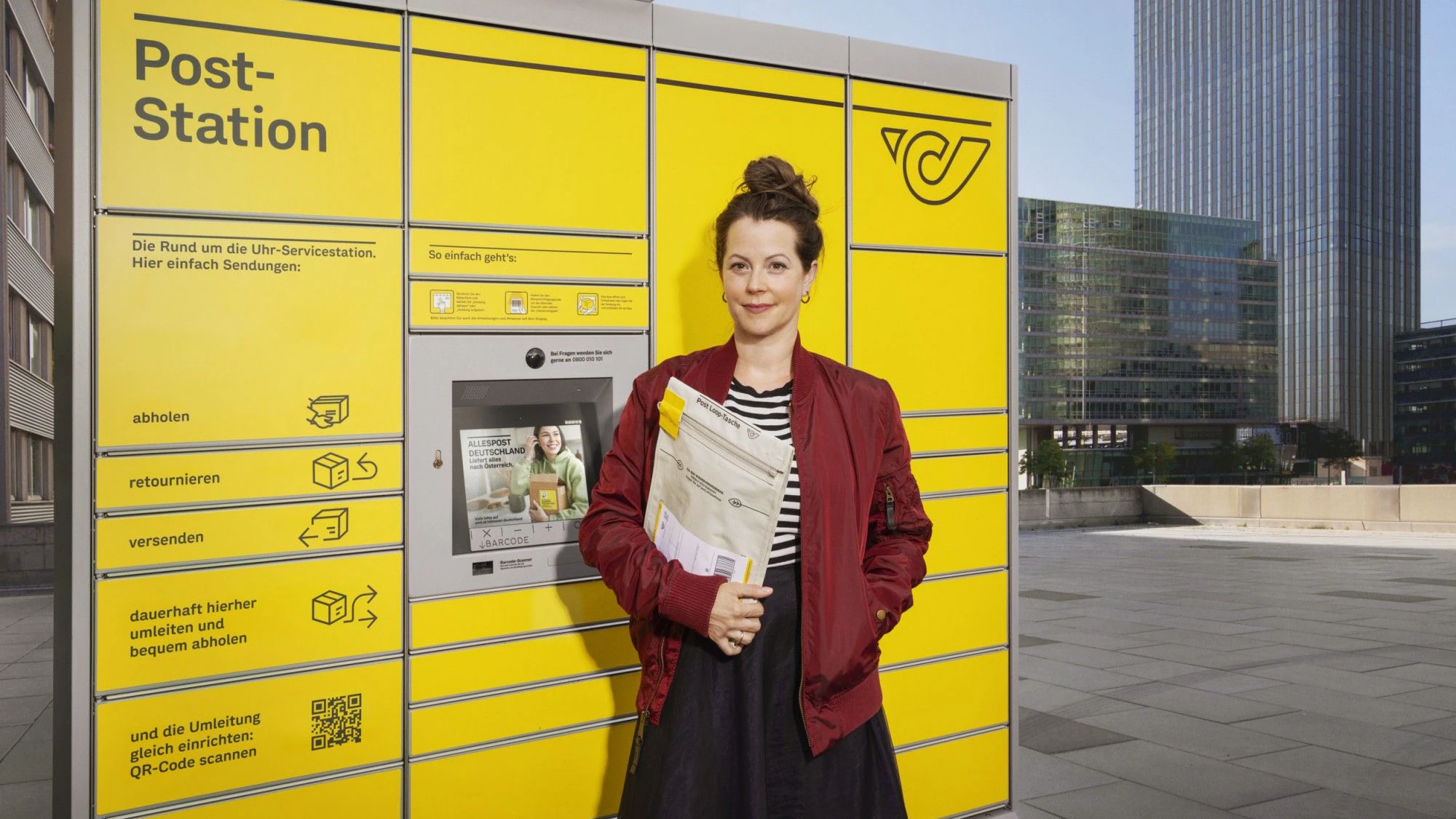 Kooperation mit der Post: Mehr Abholstationen für Amazon-Pakete.