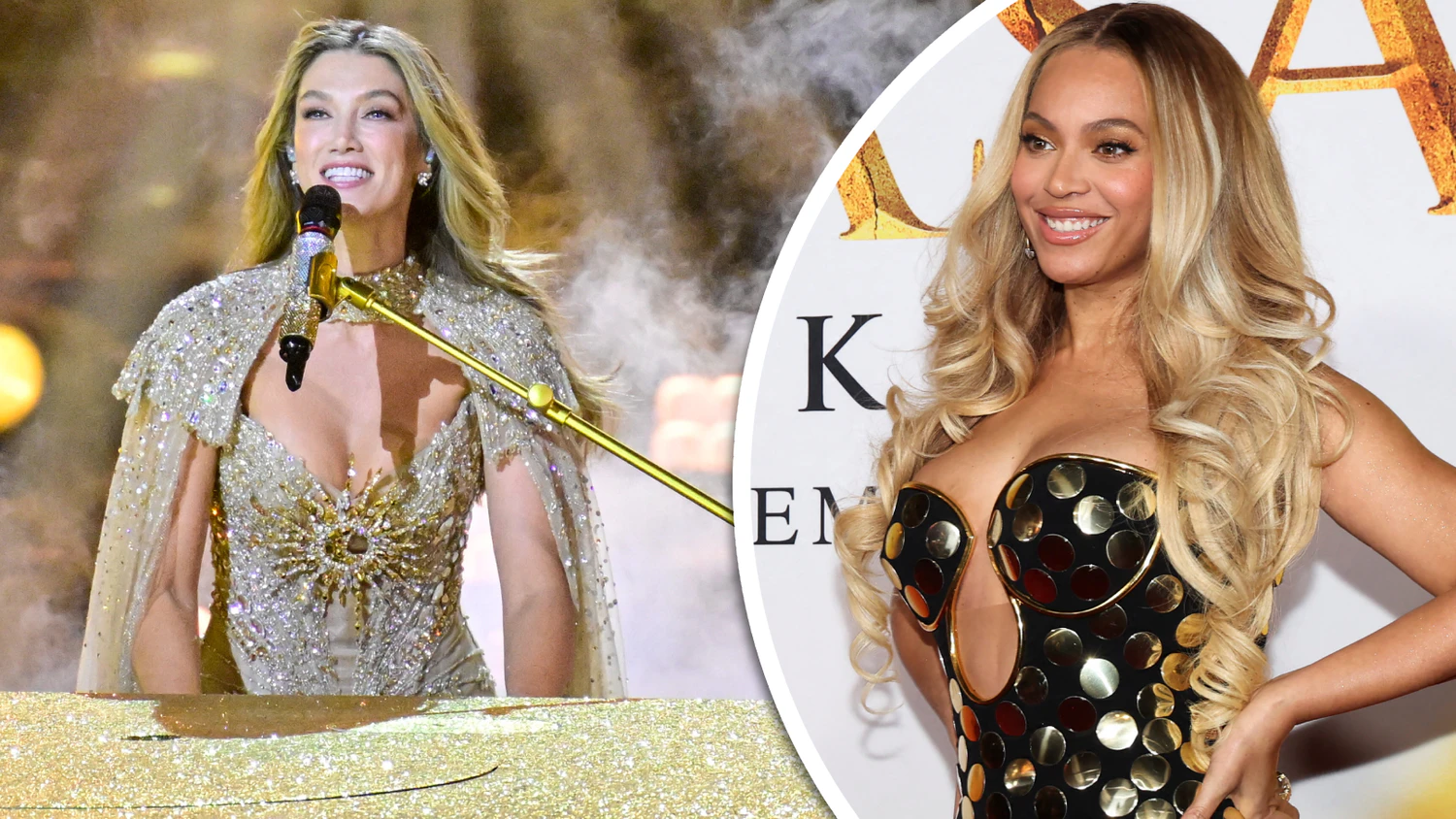 Beyoncé hat Delta Goodrem bei ihrer ESC-Show ausgeholfen.