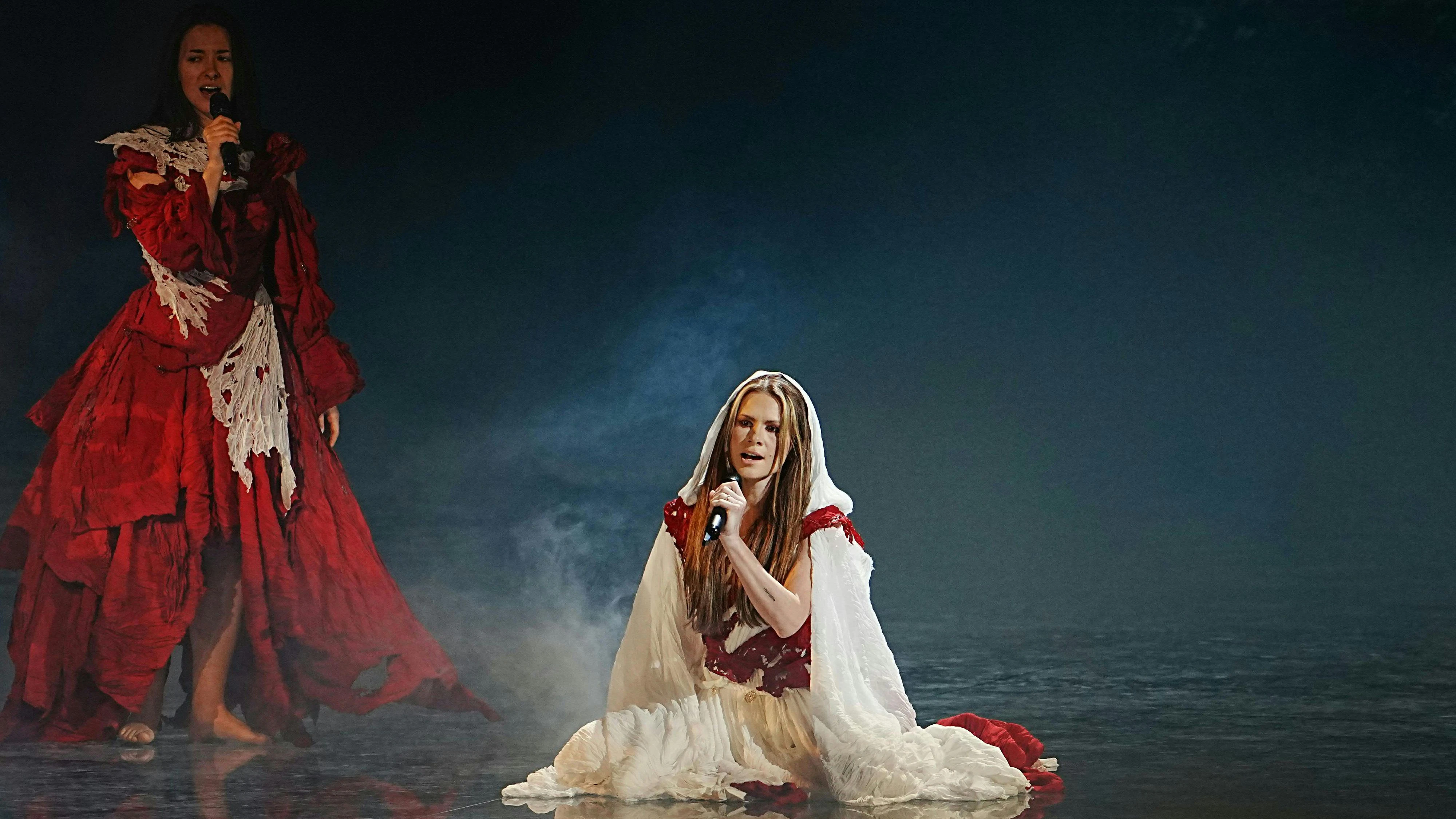 Heute.at - Plötzlich still: Kroatien mit Protest beim ESC in Wien