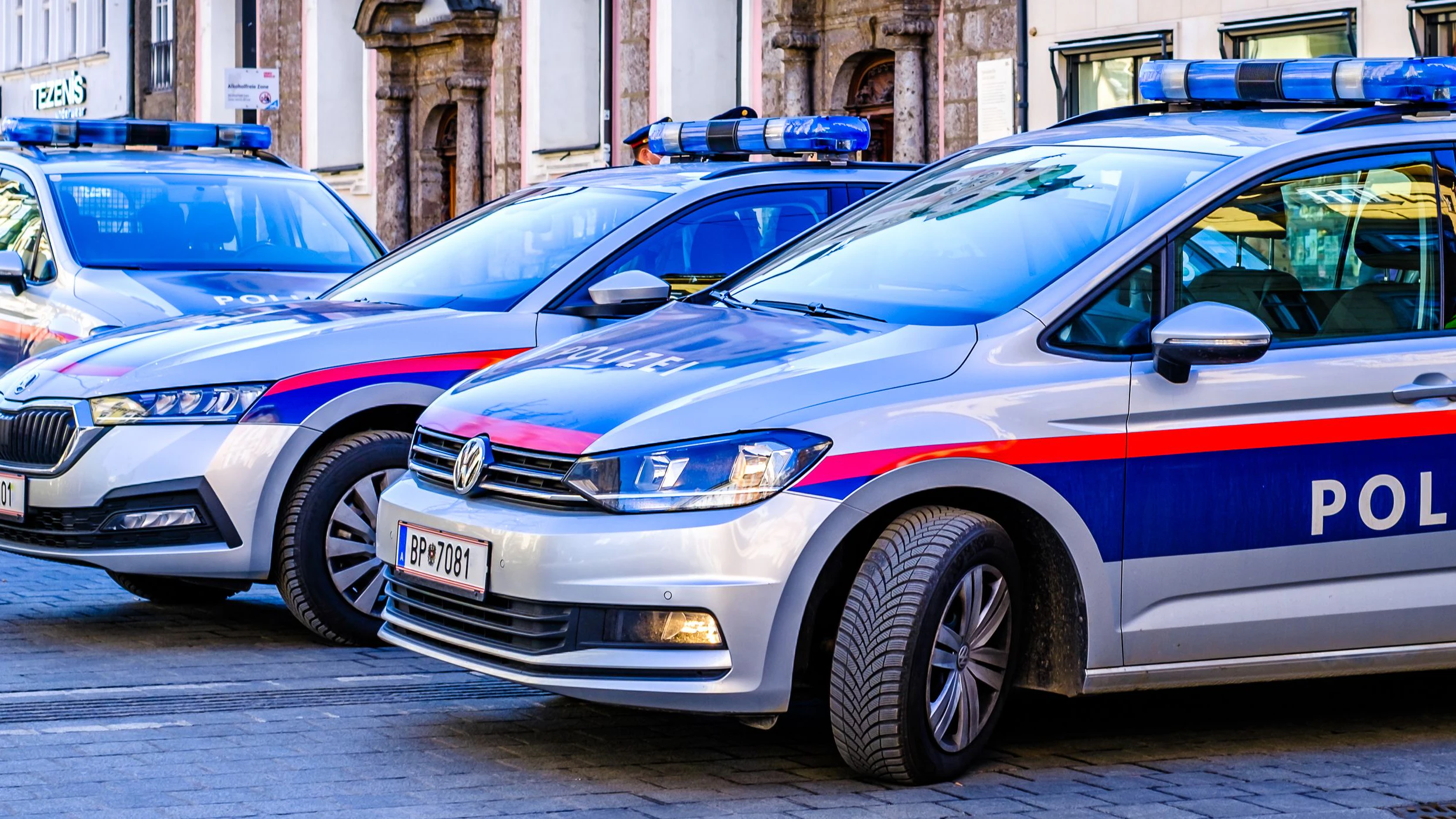 Die Polizei konnte alle Beteiligten anhalten.