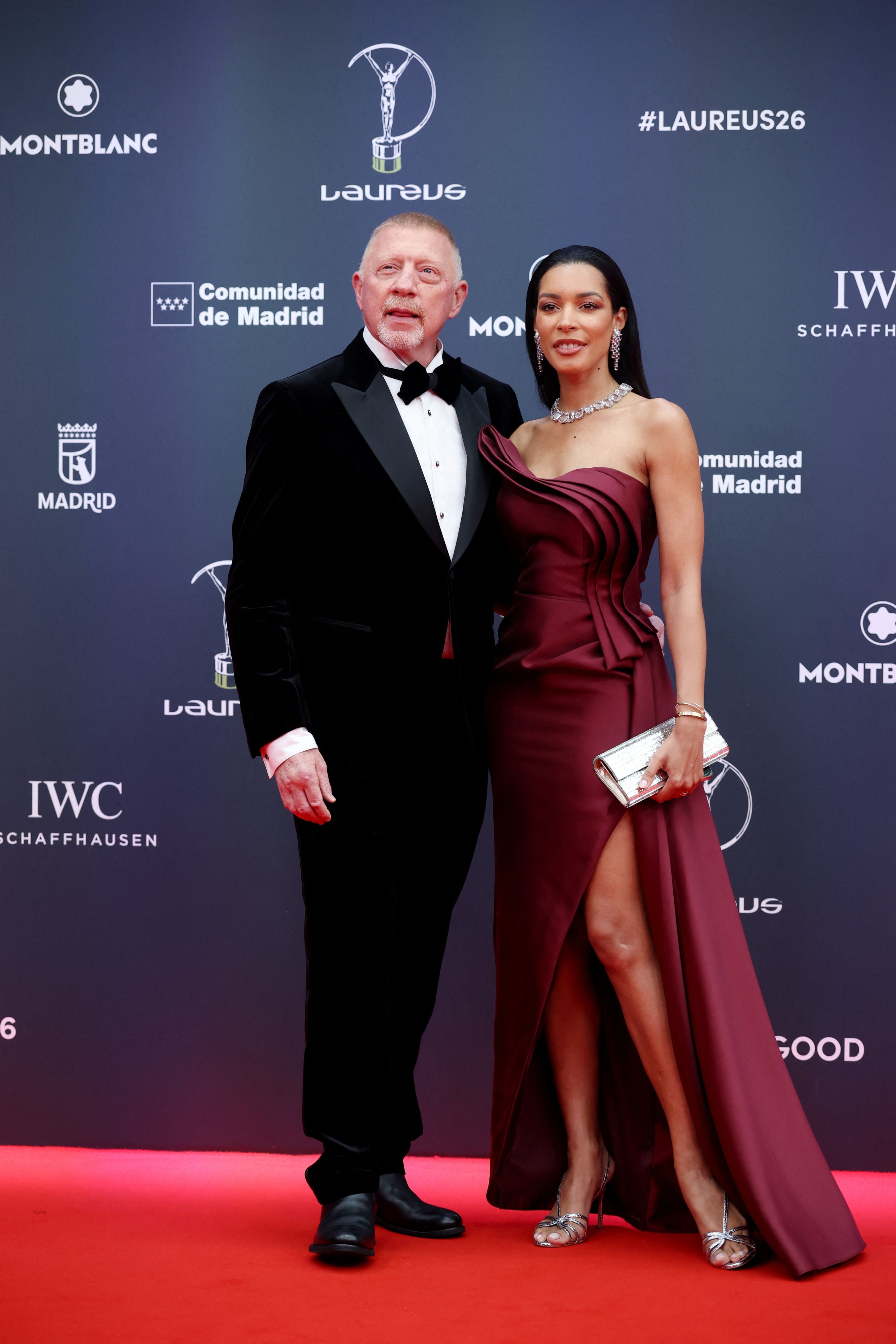 Boris Becker und Ehefrau Lilian de Carvalho Monteiro bei den 
