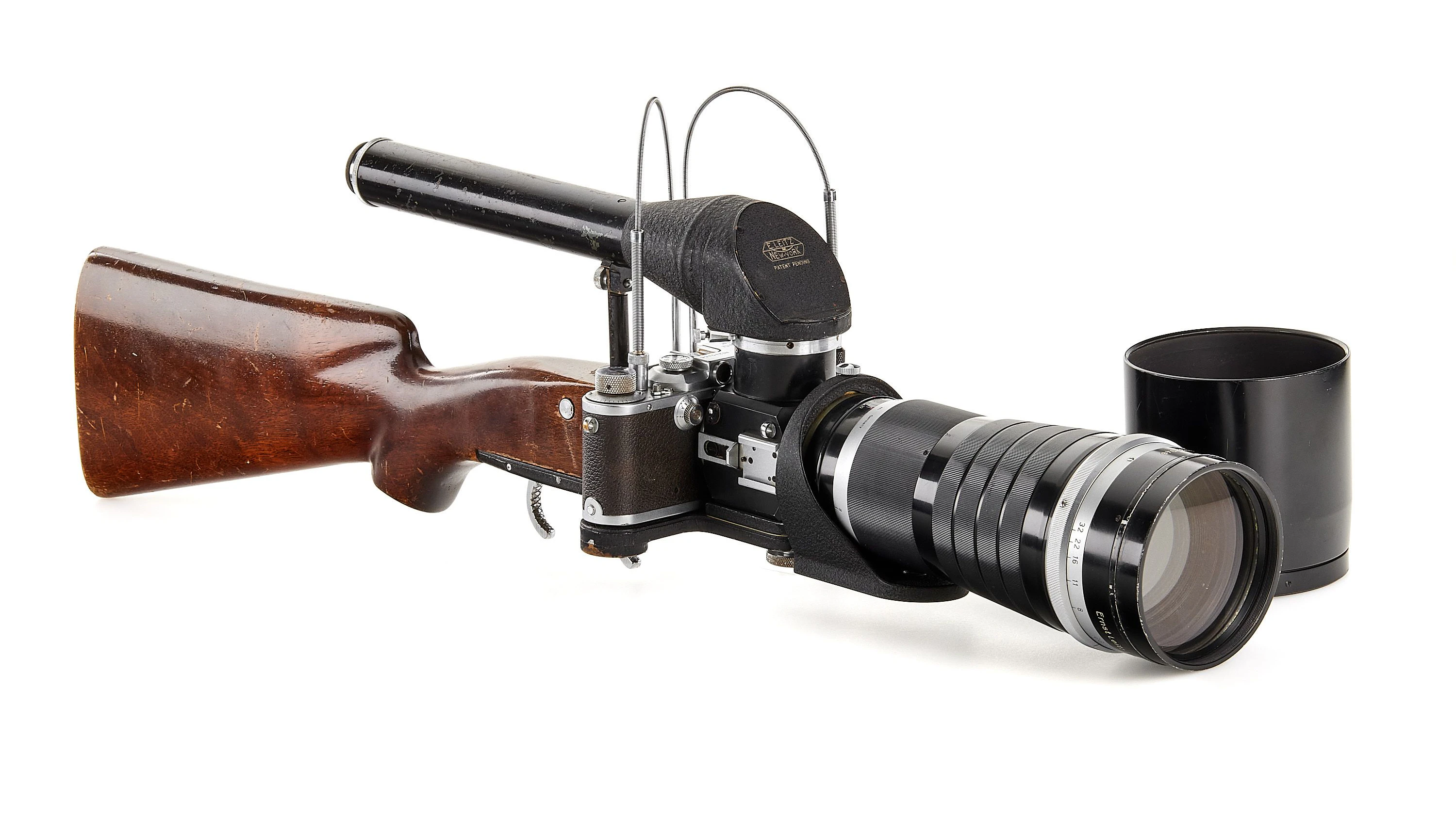 E. Leitz New York Gun RIFLE 'Patent Pending'.
