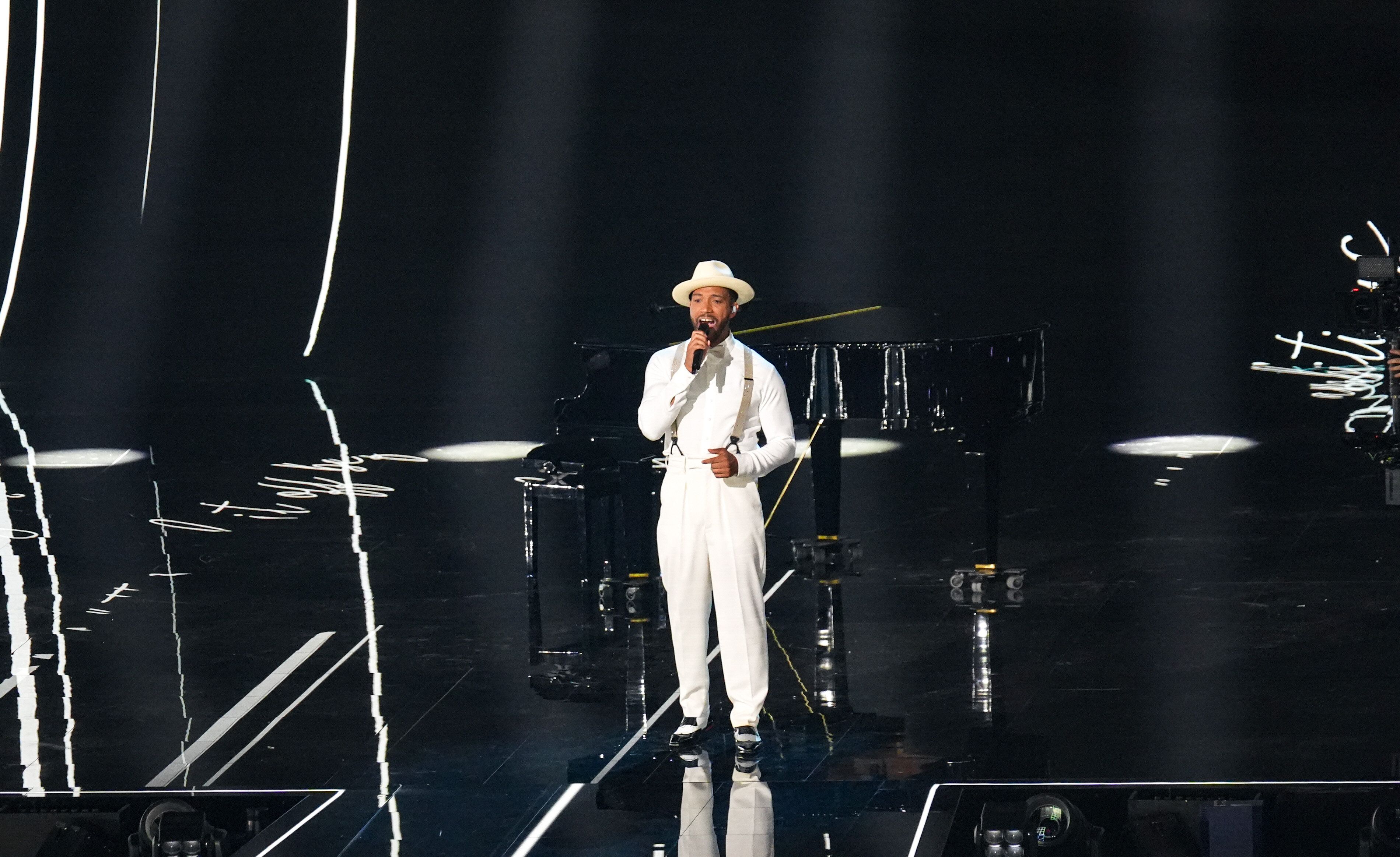Cesár Sampson bei ESC-Finale 2026.