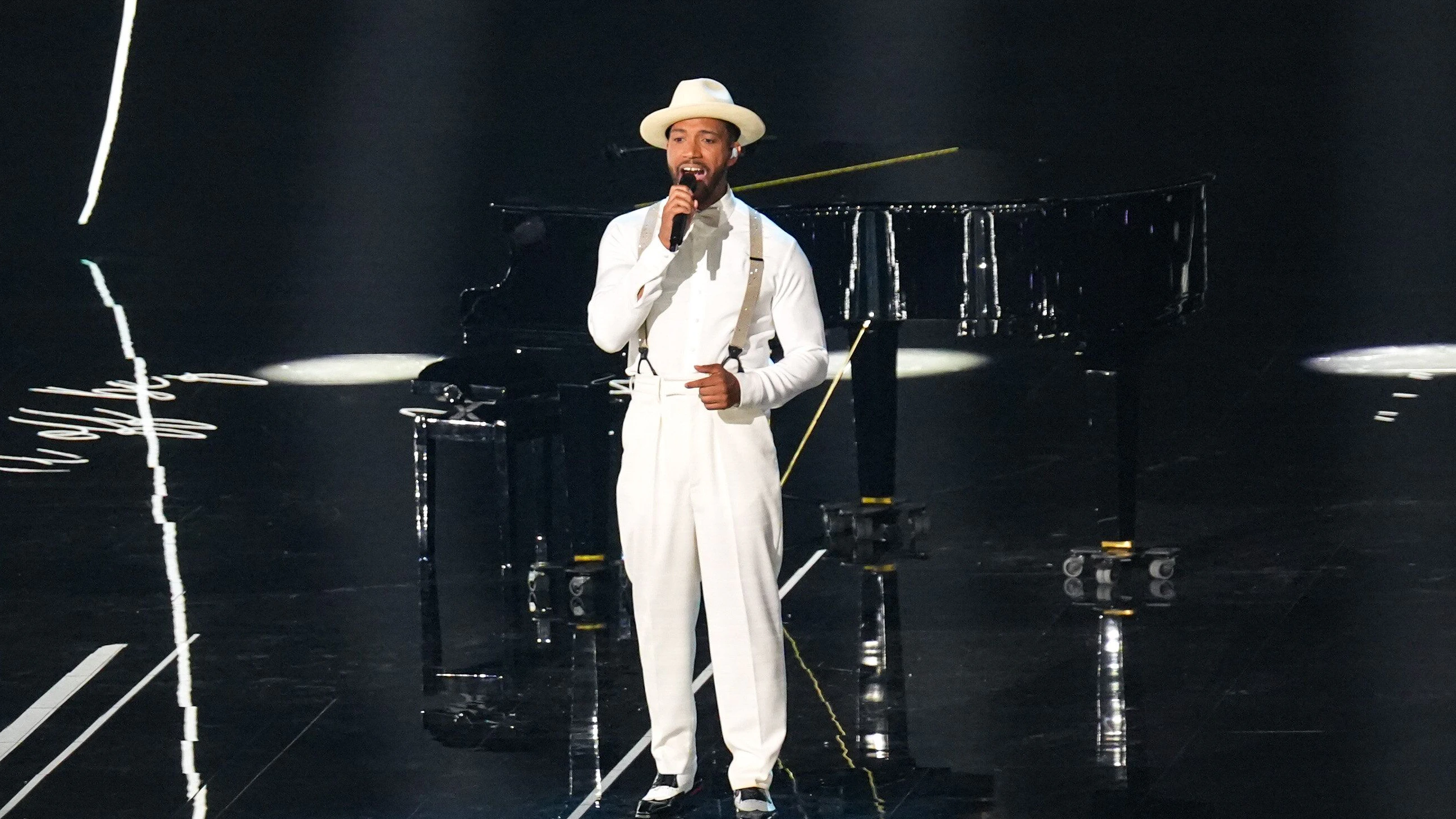 Cesár Sampson bei ESC-Finale 2026.