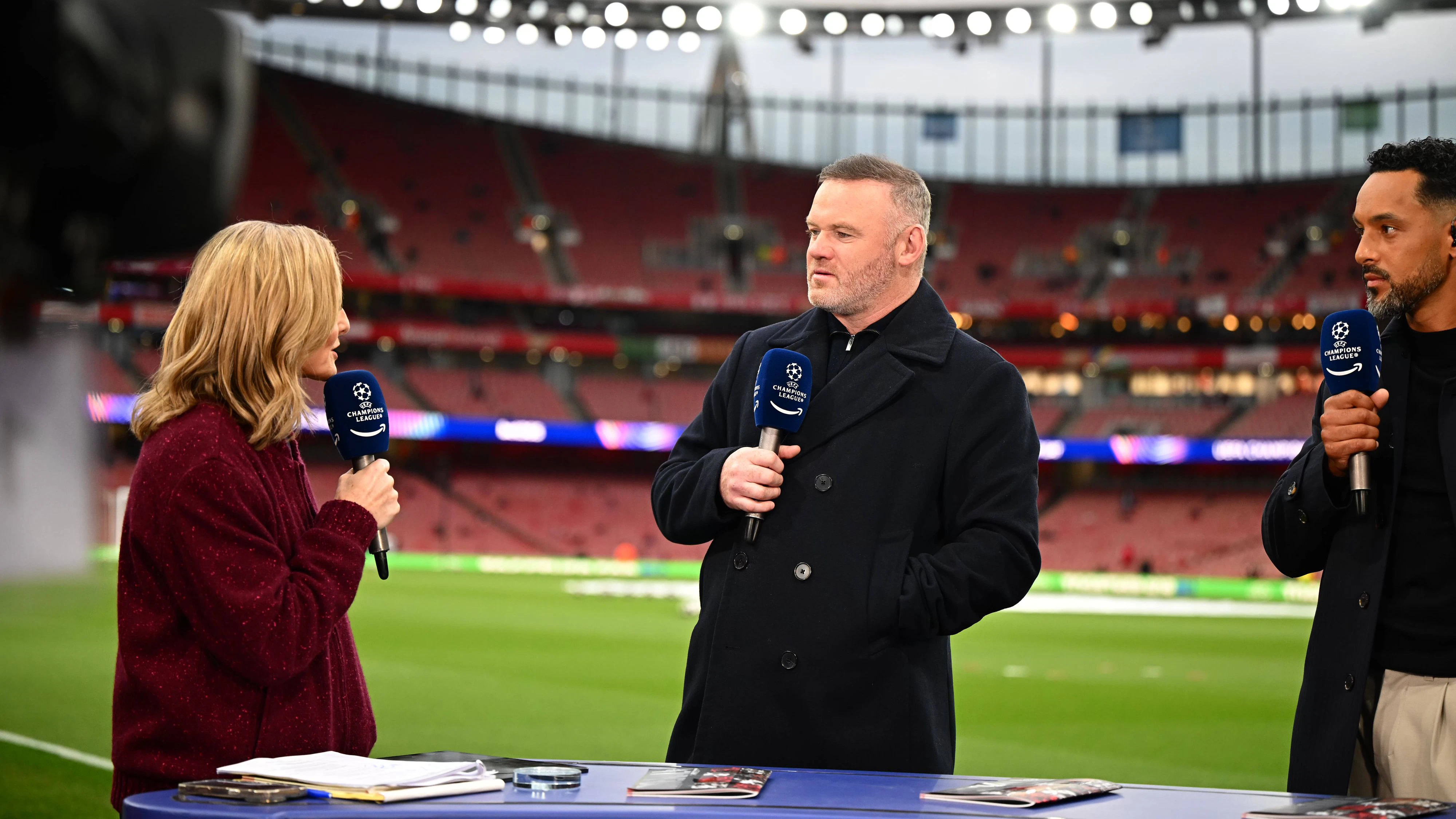 Wayne Rooney verletzte sich als Torwart. 