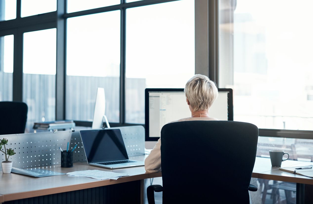 Magdalena W. arbeitete jahrelang im Büro des Unternehmens ihres Mannes.