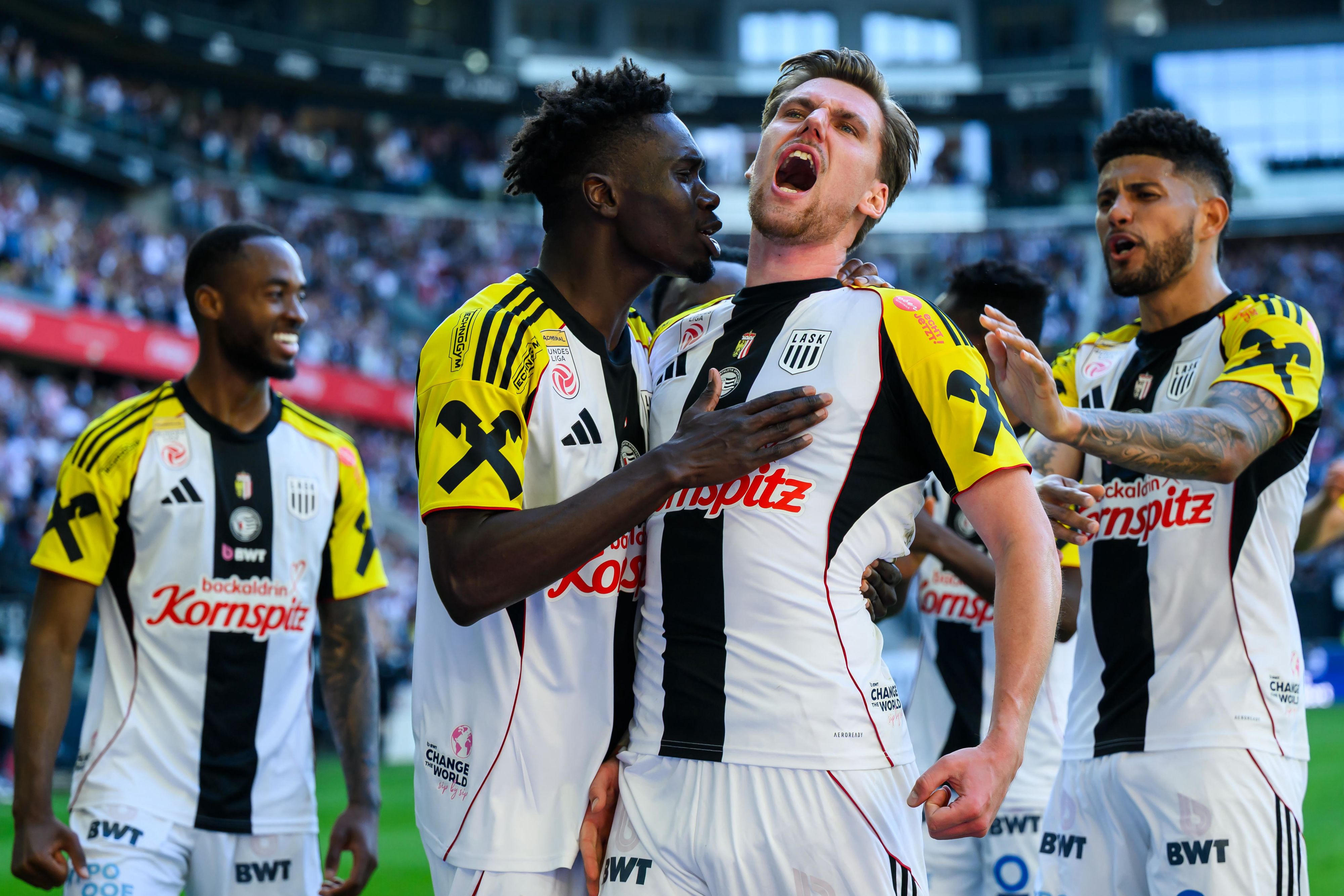 Dem LASK reicht gegen die Austria ein Punkt zum Meister-Titel. 