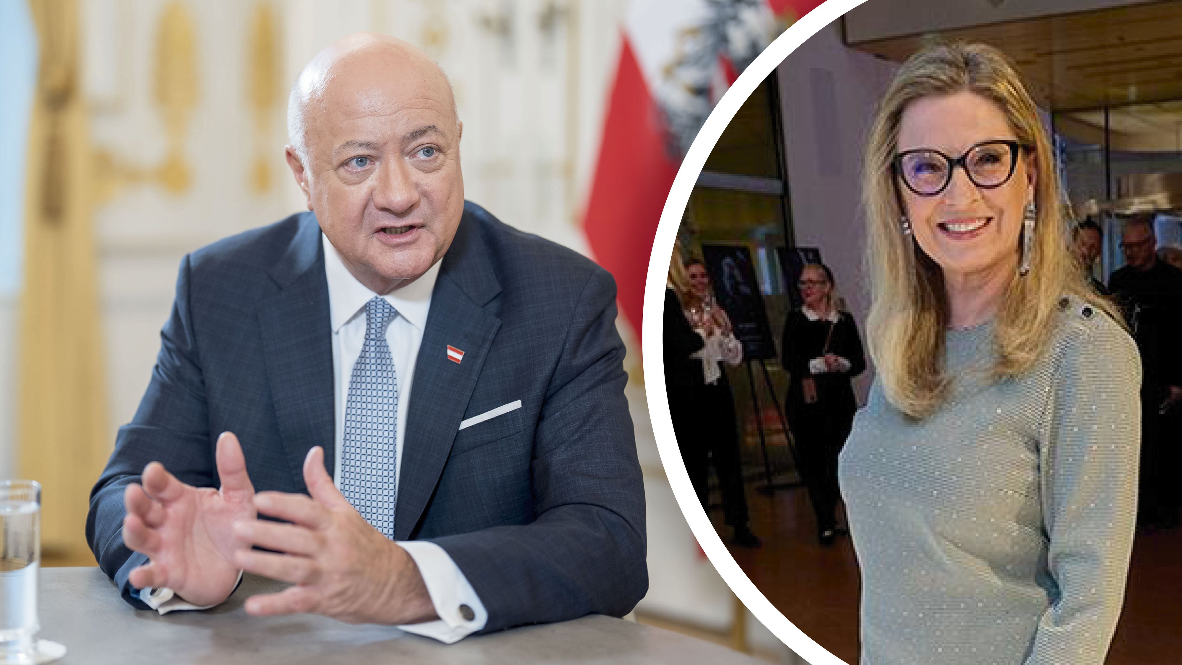 Die Bürger-Gespräche von Bundeskanzler Stocker werden moderiert von Ex-ORF-Wetterlady Christa Kummer.