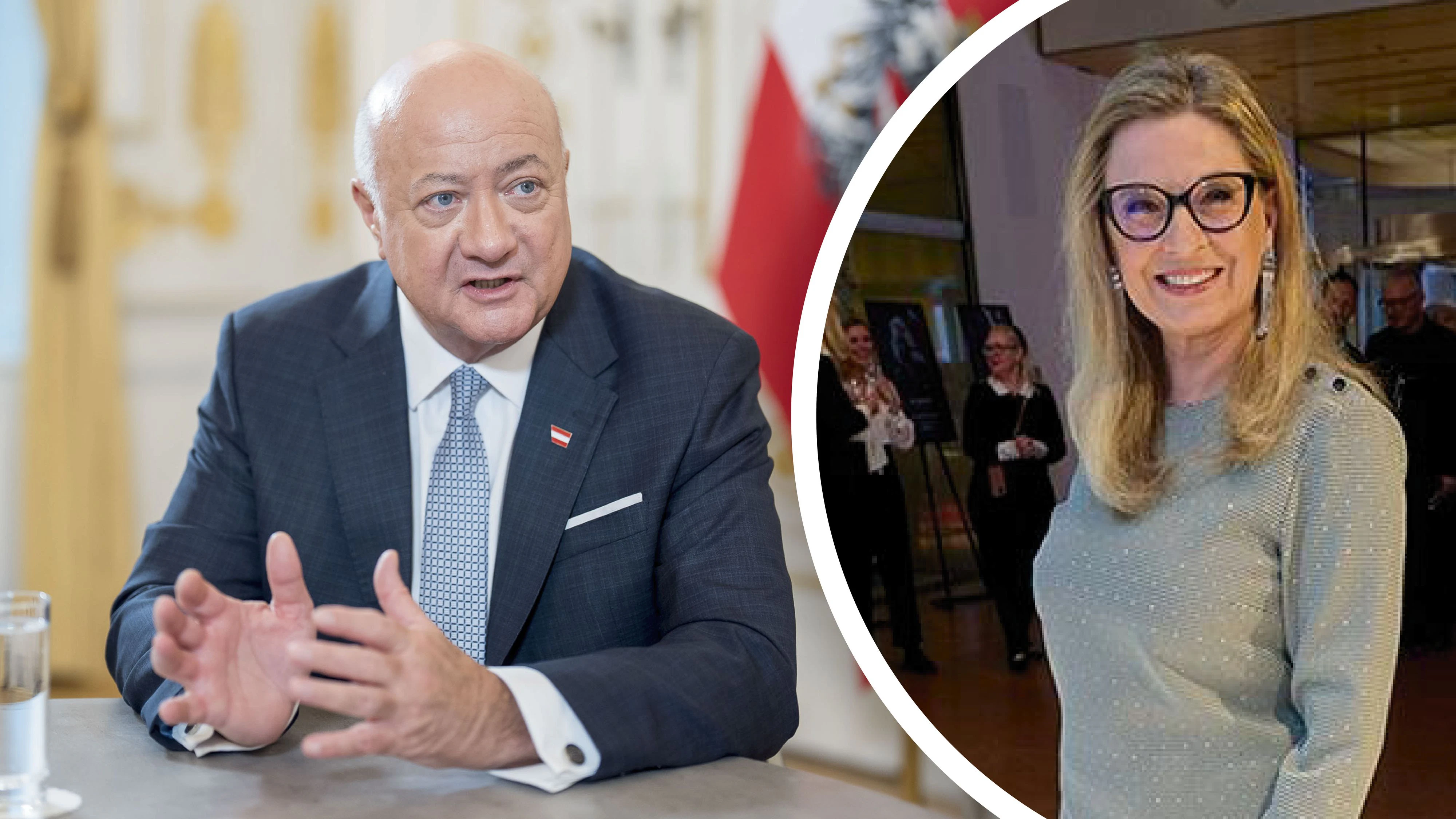 Heute.at - Kanzler geht auf Tour mit Ex-Wetterfee Christa Kummer