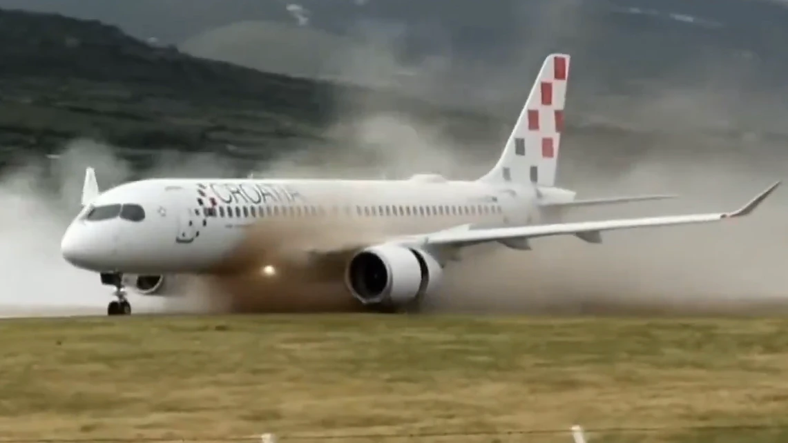 Der Vorfall ereignete sich in Split, der Flieger hatte Frankfurt als Ziel.
