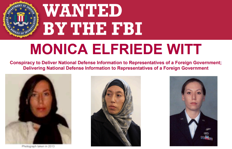 Seit Jahren fahndet das FBI nach Monica Witt.