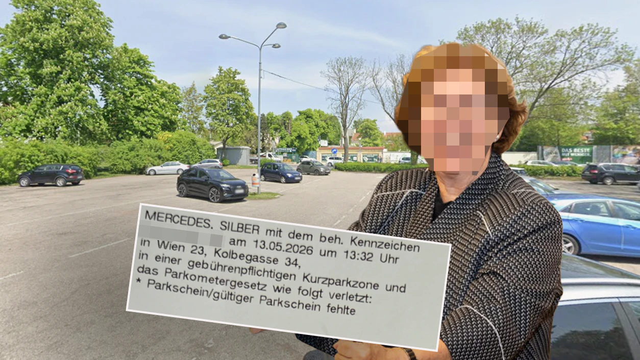 Für die Wienerin wandelte sich der Besuch eines Begräbnisses zum Ärger.