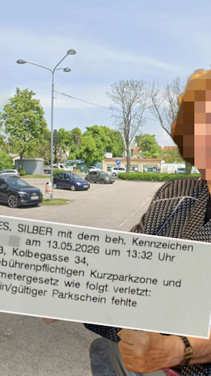 Parkstrafen beim Begräbnis in Wien-Liesing: Gäste erhalten Strafzettel am Friedhof Inzersdorf. Ärger über irreführenden Parkplatz.