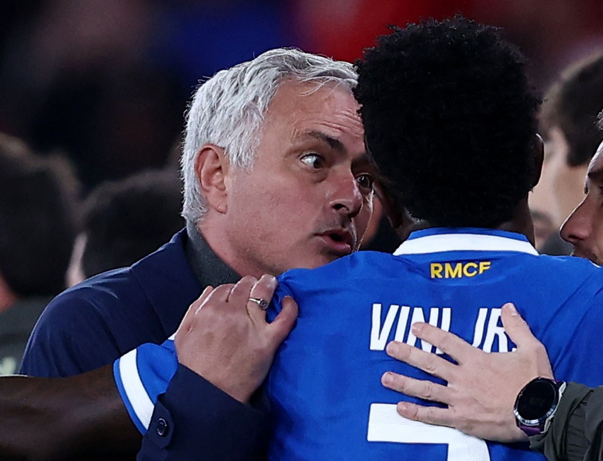 Jose Mourinho und Real-Star Vinicius Junior