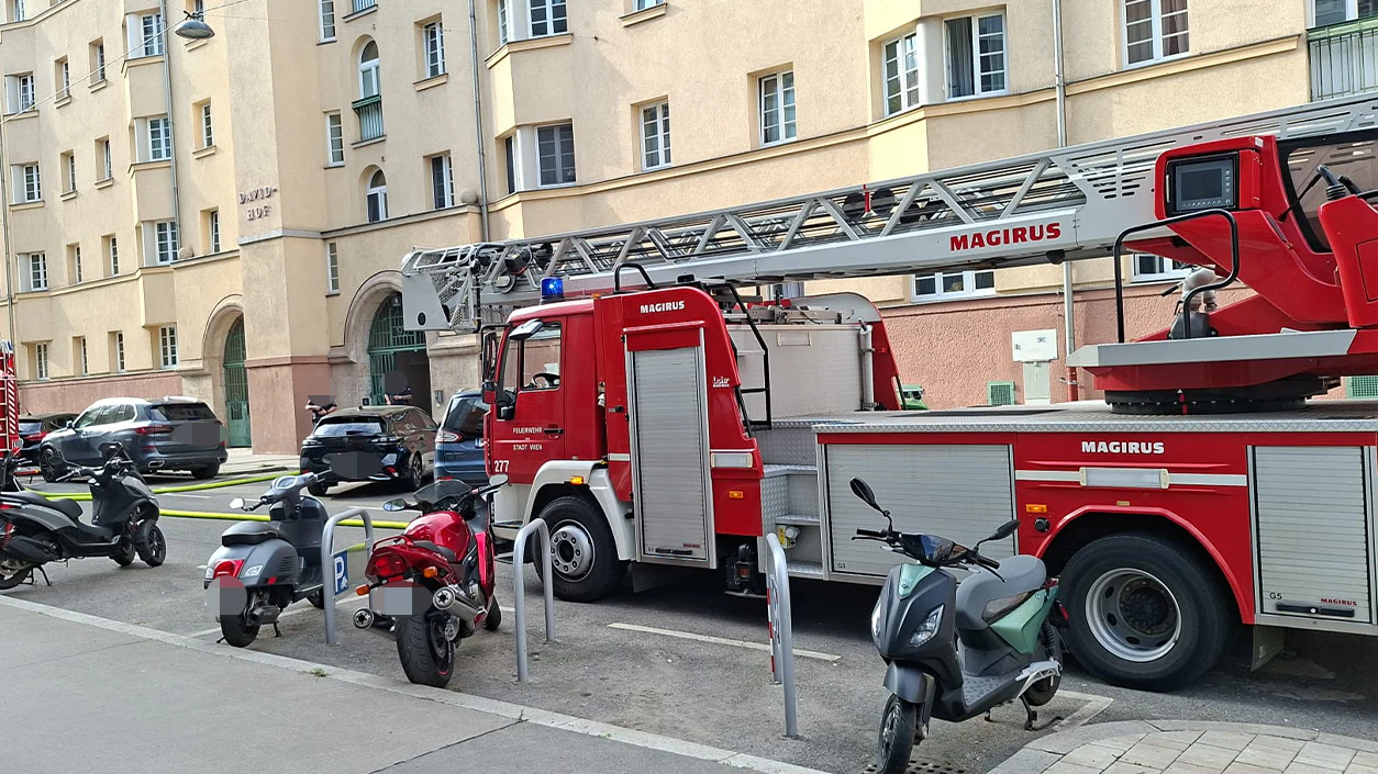 Am Montag kam es zu einem Großeinsatz in Wien-Ottakring.
