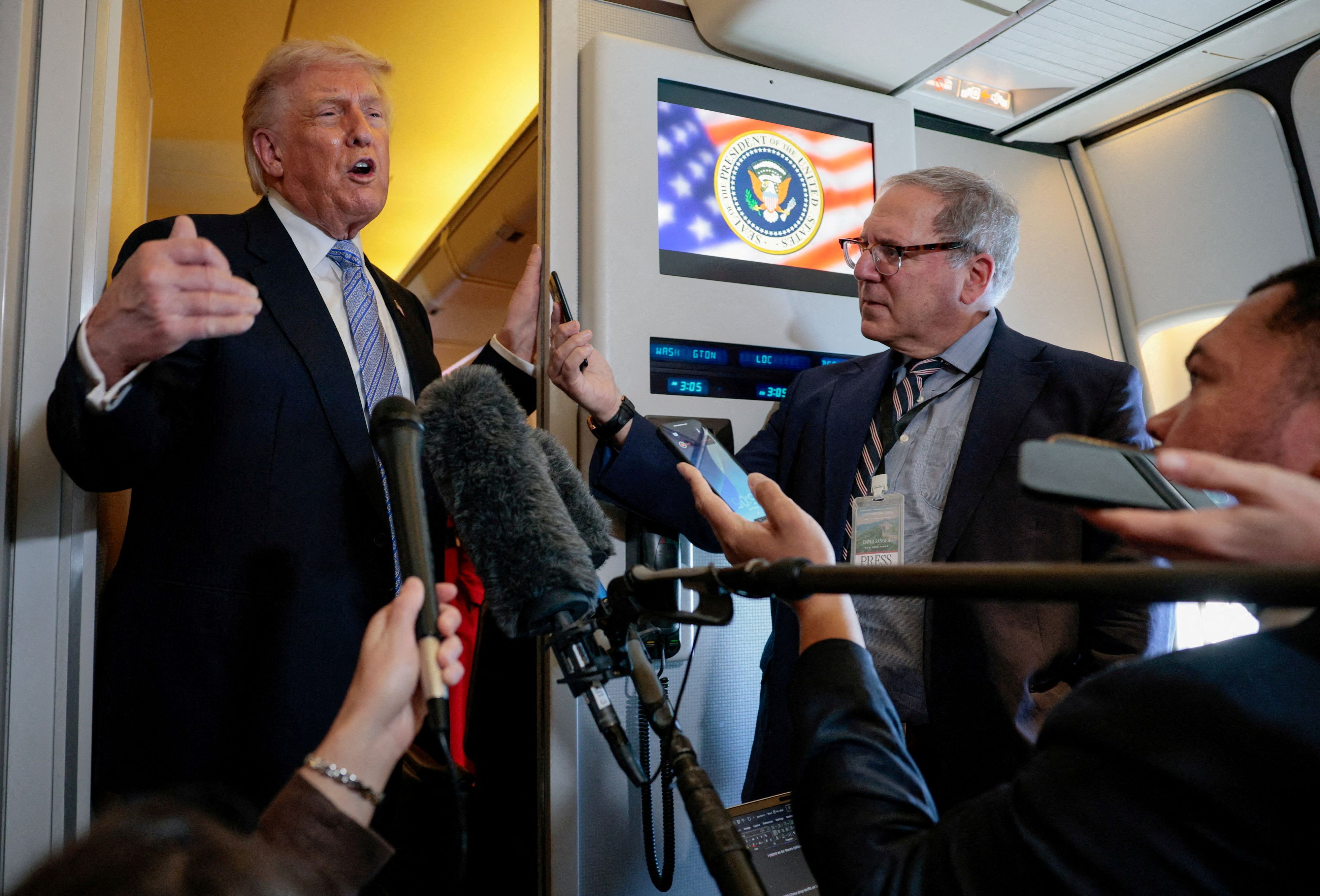 Die Ärzte halten US-Präsident Donald Trump für unzurechnungsfähig.