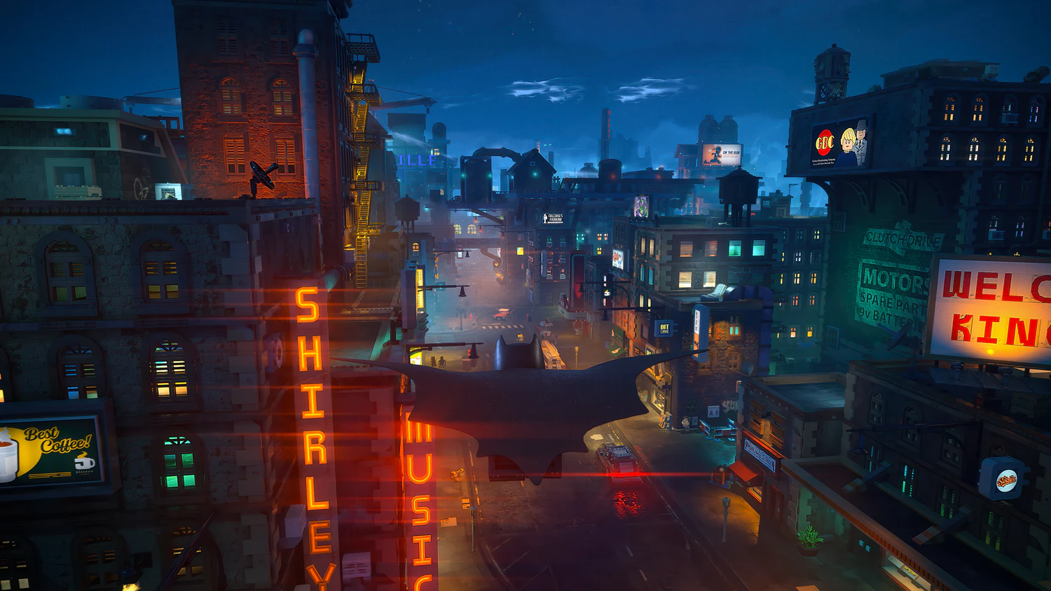 Diese Kombination aus realistischer Beleuchtung und künstlicher Lego-Welt gehört zu den größten Erfolgen des Spiels.