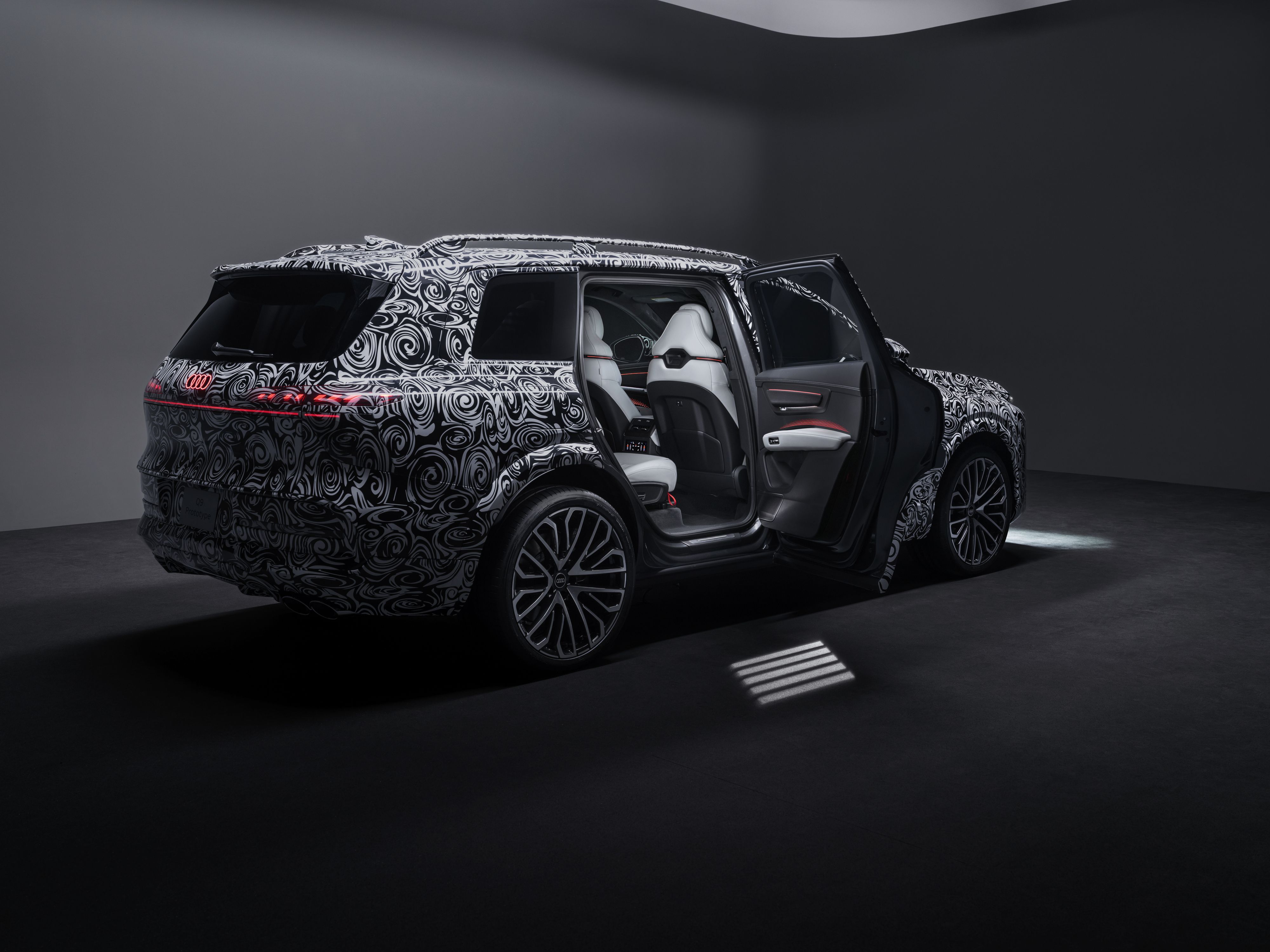 Erster Blick auf den Audi Q9: Luxus und Platz stehen im Vordergrund.