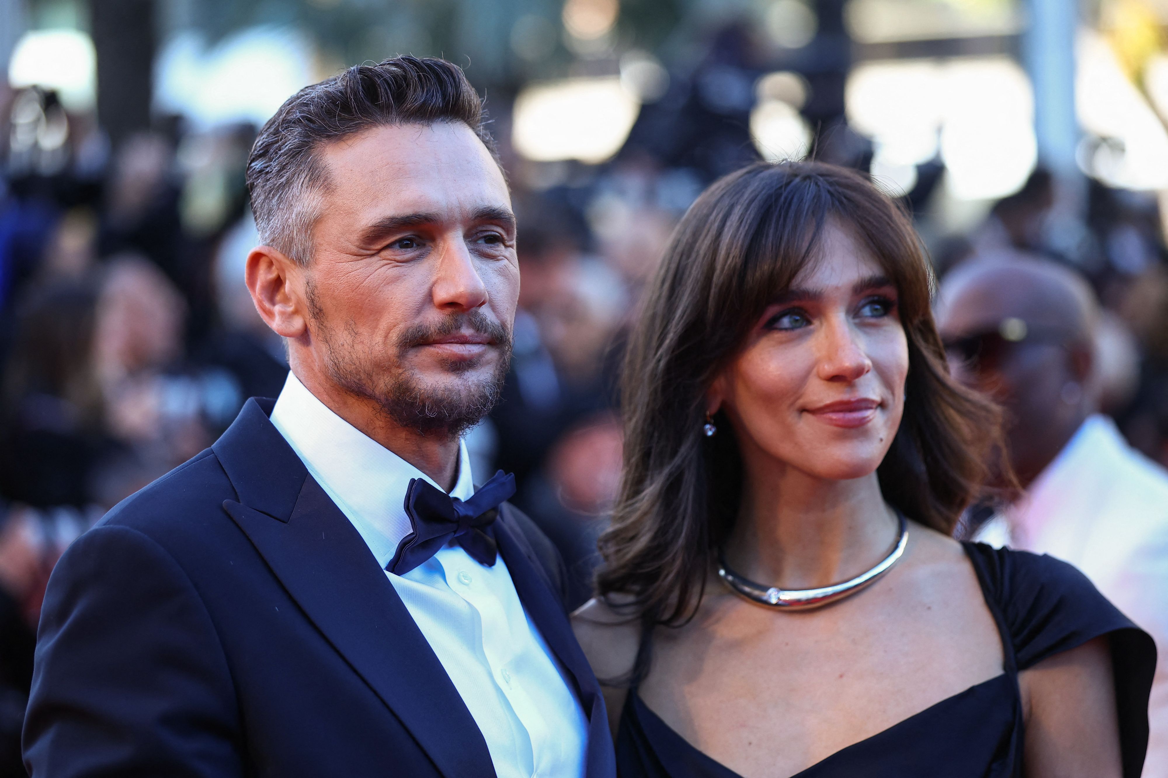 James Franco, hier gemeinsam mit Izabel Pakzad, meldet sich zurück und trat in Cannes auf.