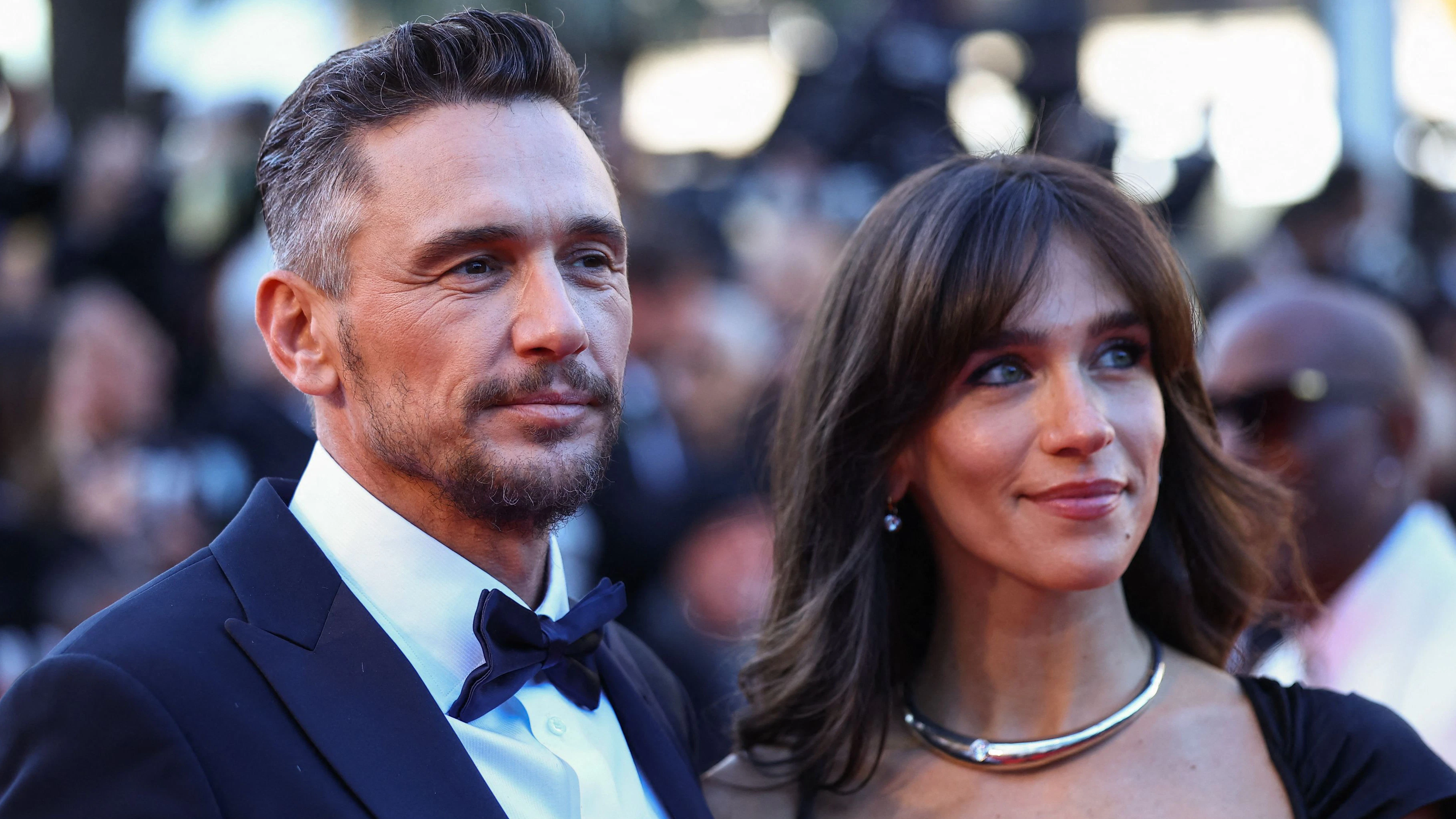 James Franco, hier gemeinsam mit Izabel Pakzad, meldet sich zurück und trat in Cannes auf.