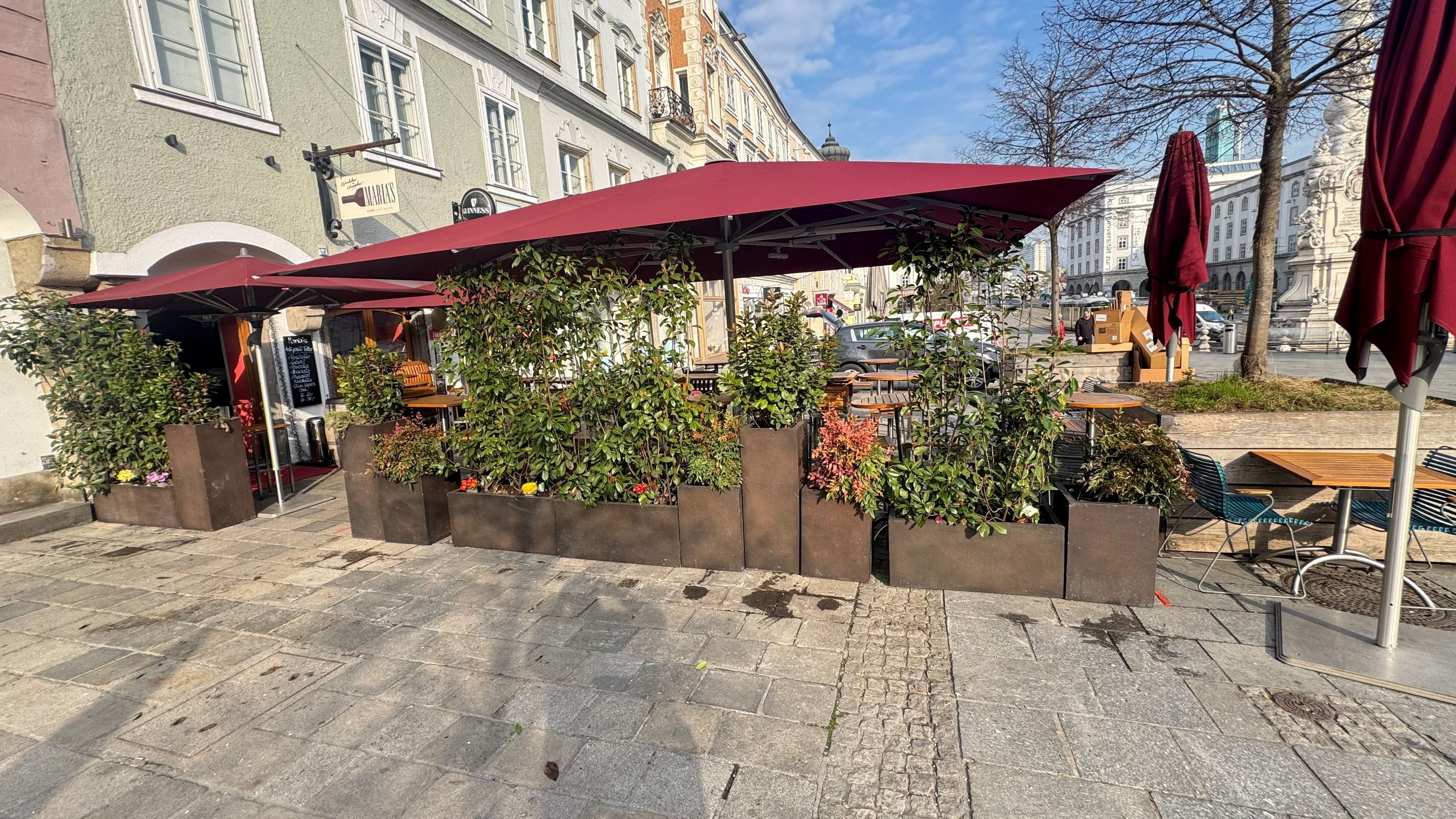 Die Vinothek befindet sich am Linzer Hauptplatz.