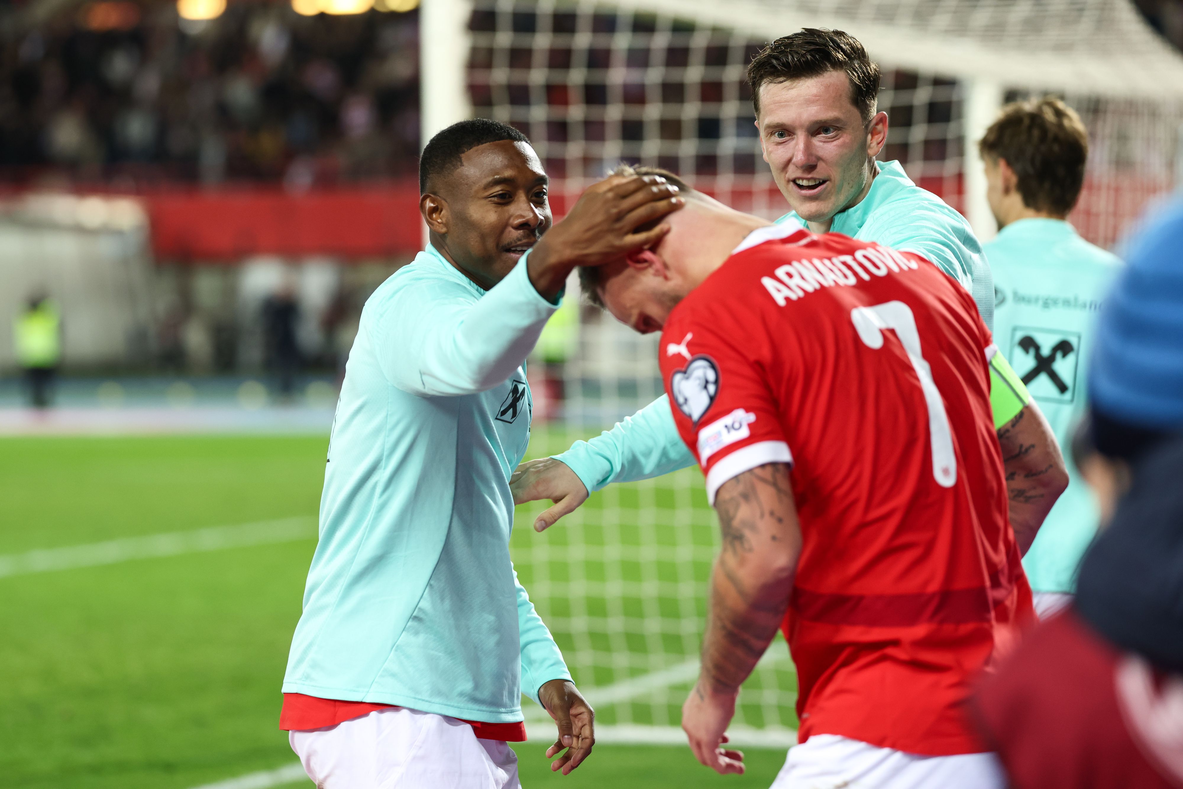 David Alaba, Marko Arnautovic und Michael Gregoritsch fahren mit Österreich zur WM