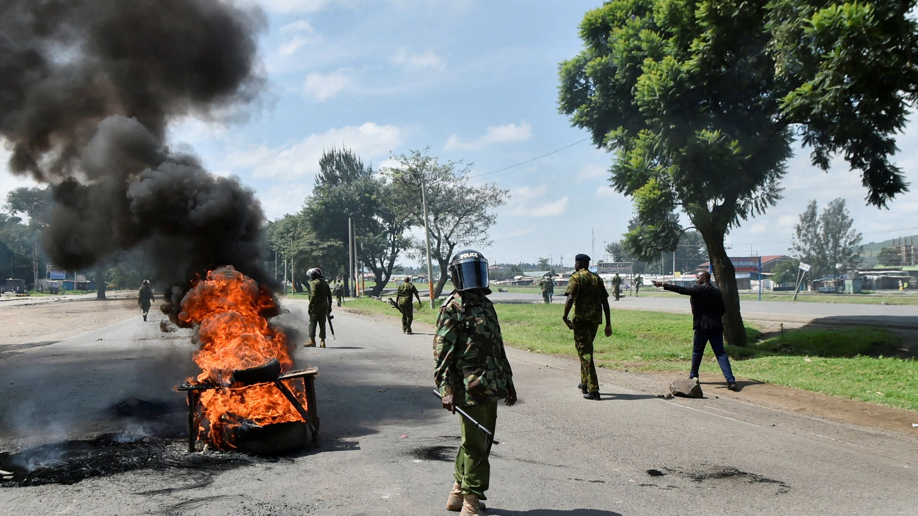 Heute.at - Tote bei Protesten gegen hohe Treibstoffpreise in Kenia