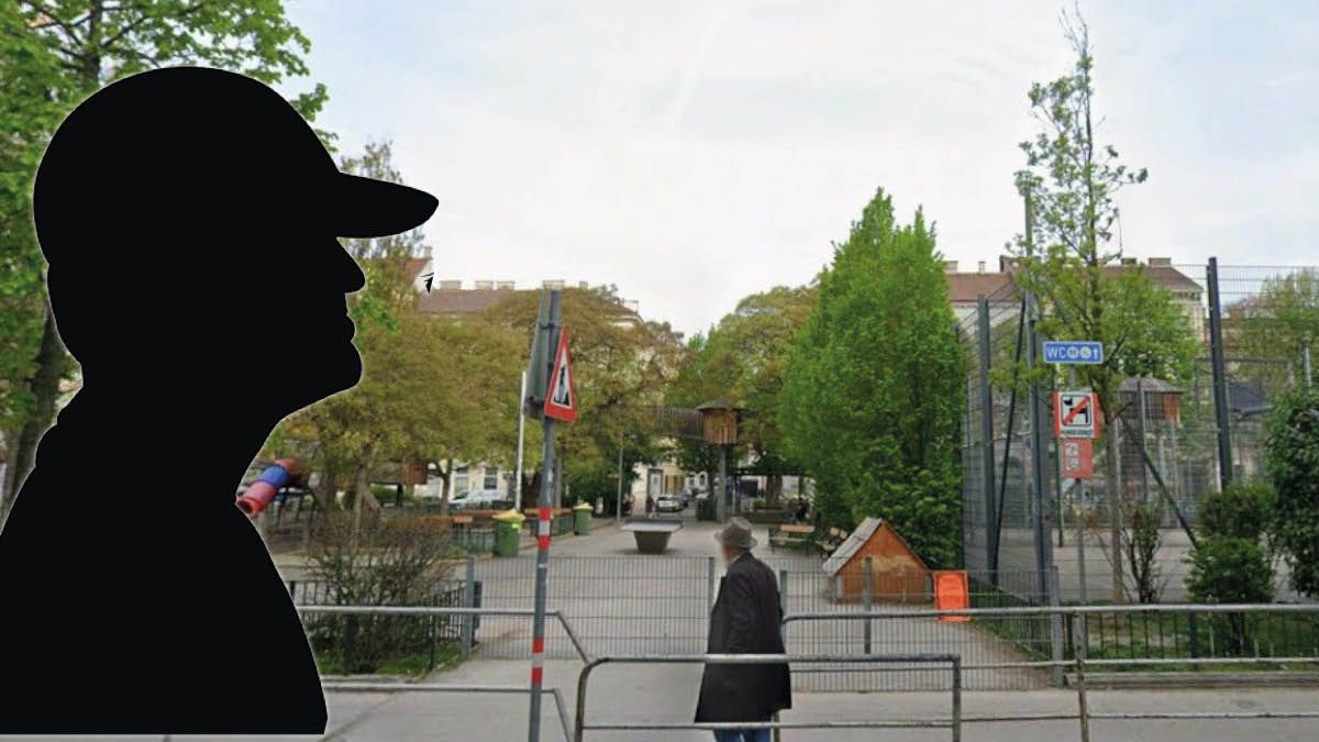 Hier am Bacherpark mitten in Margareten gab es mehrere dokumentierte Vorfälle.