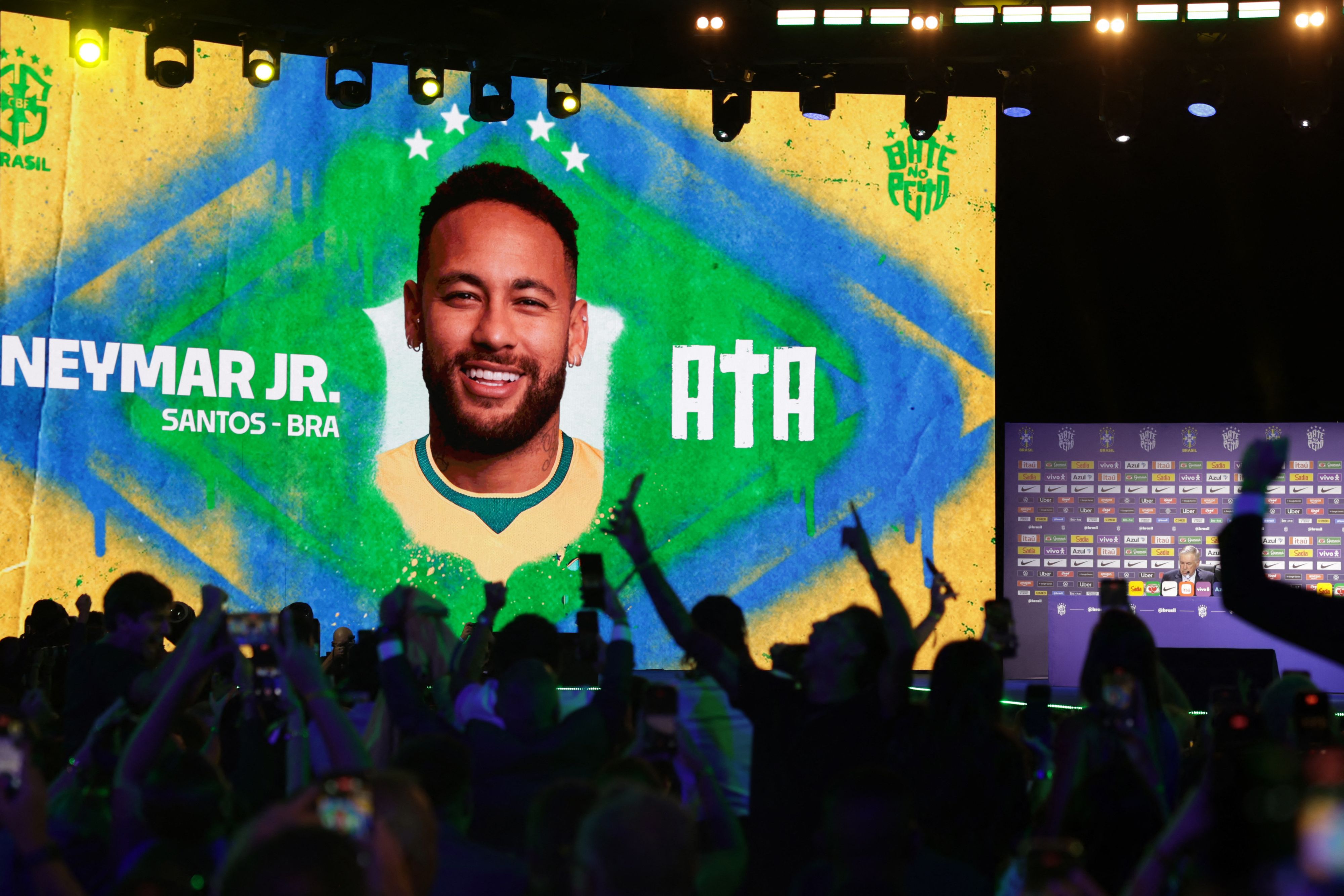 Neymar wird von Carlo Ancelotti nominiert