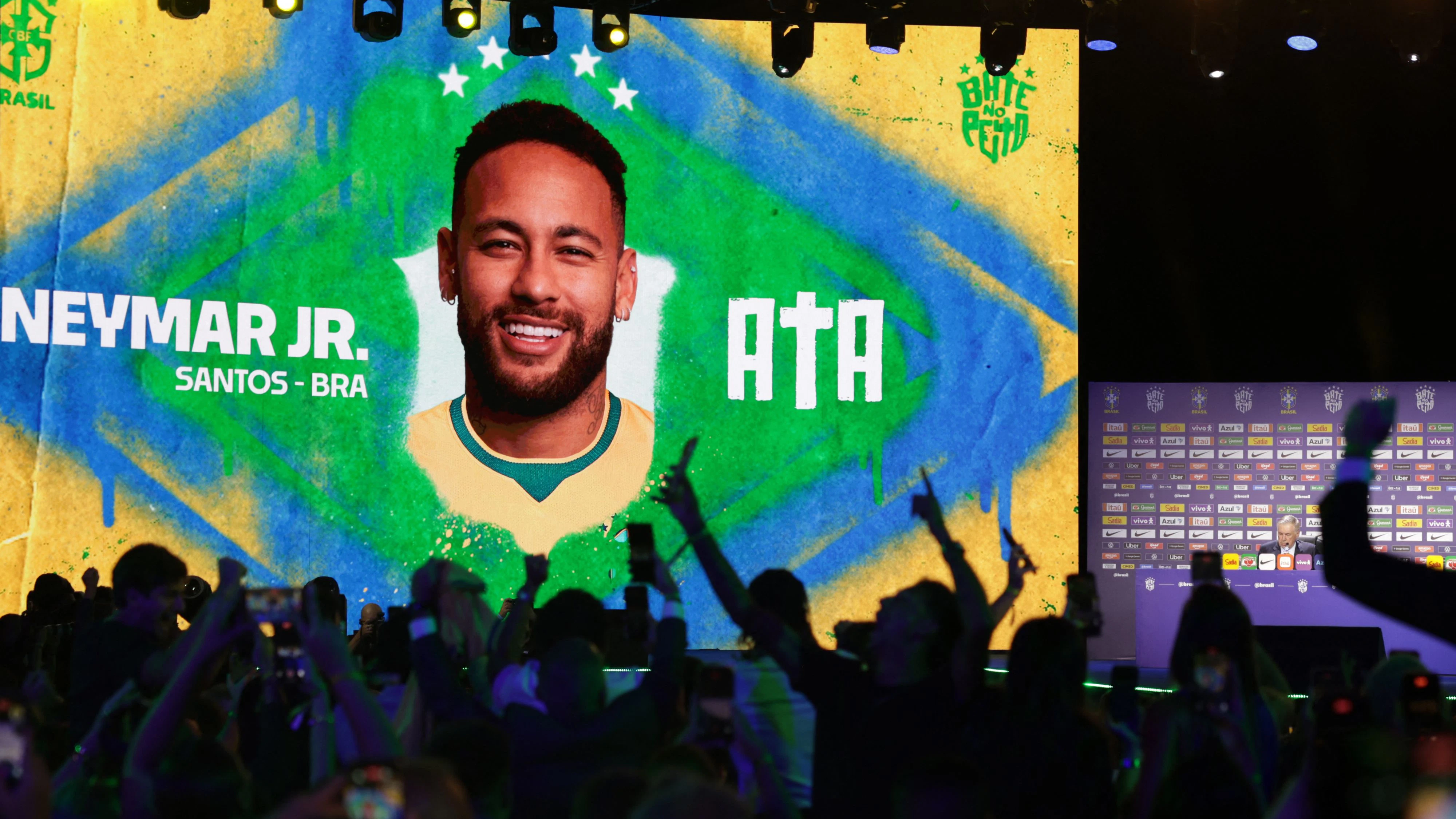Neymar wird von Carlo Ancelotti nominiert