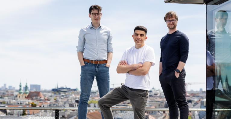 Johannes Brandstetter, Miks Mikelsons und Dennis Just 
