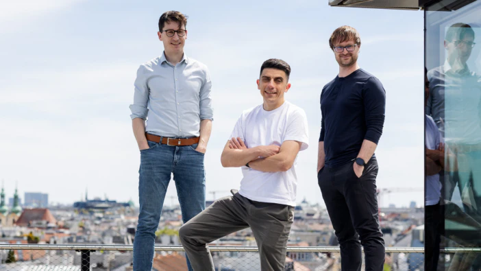 Johannes Brandstetter, Miks Mikelsons und Dennis Just 