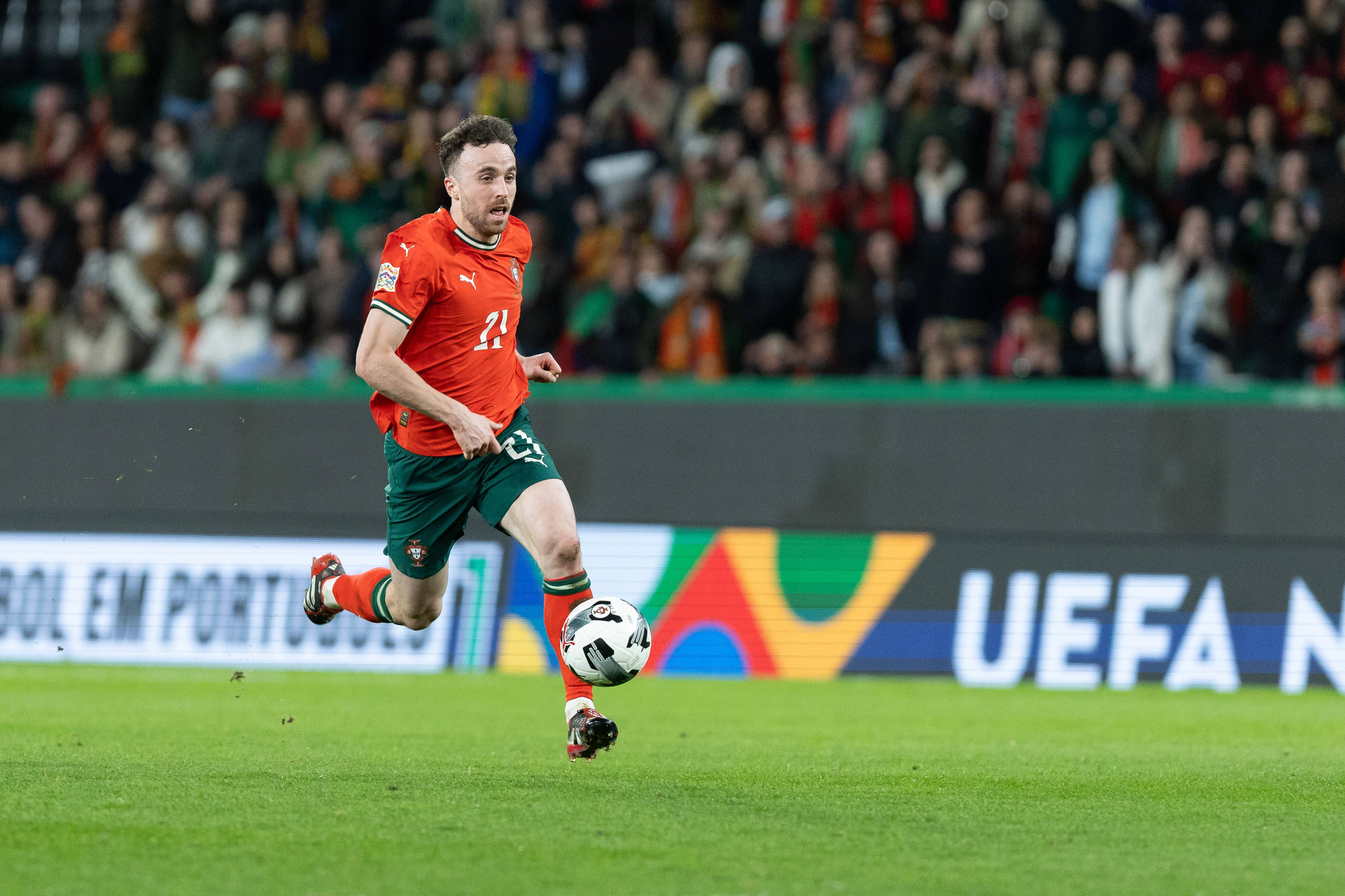 Fußball-Star Diogo Jota. 