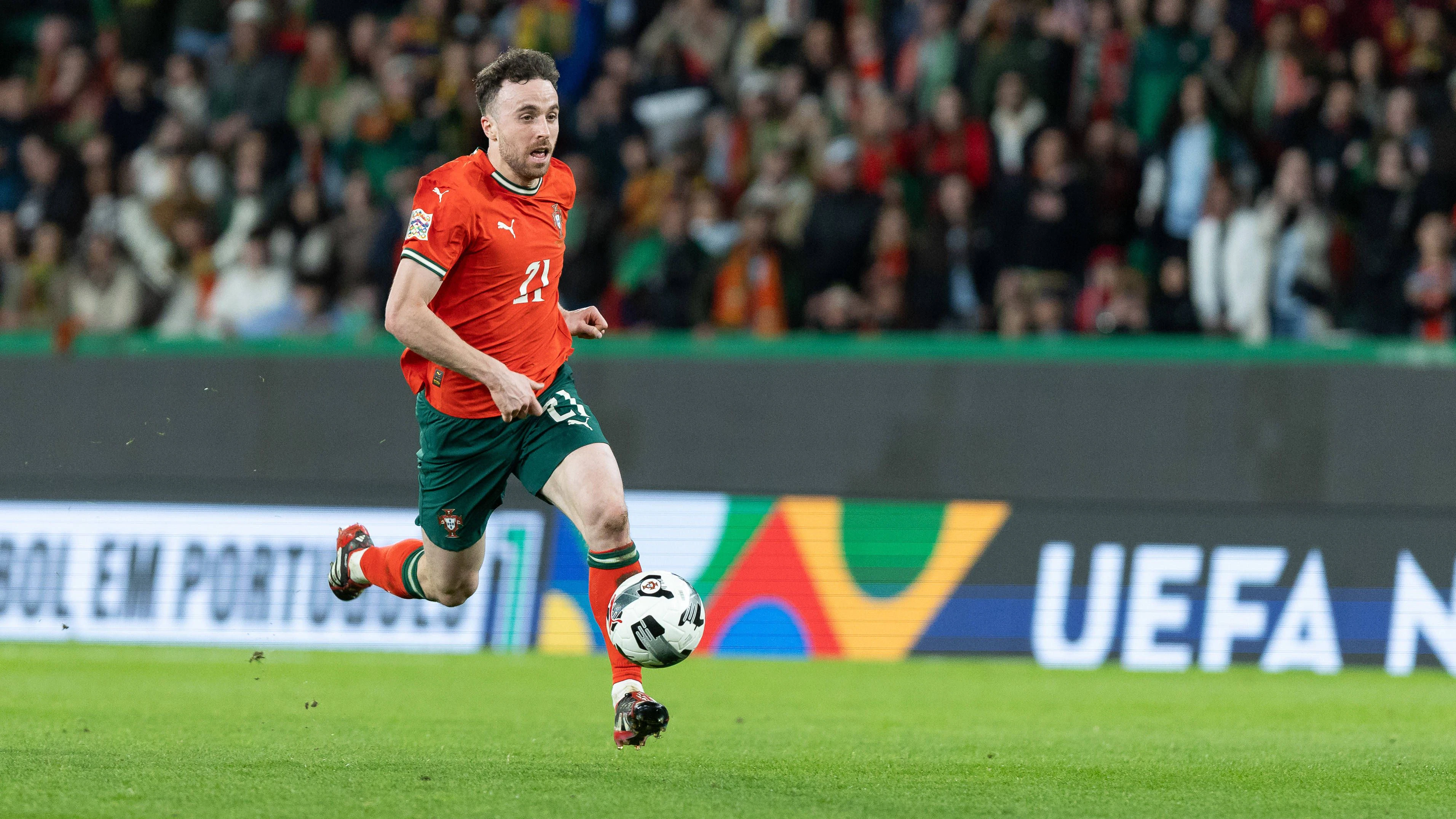 Fußball-Star Diogo Jota. 