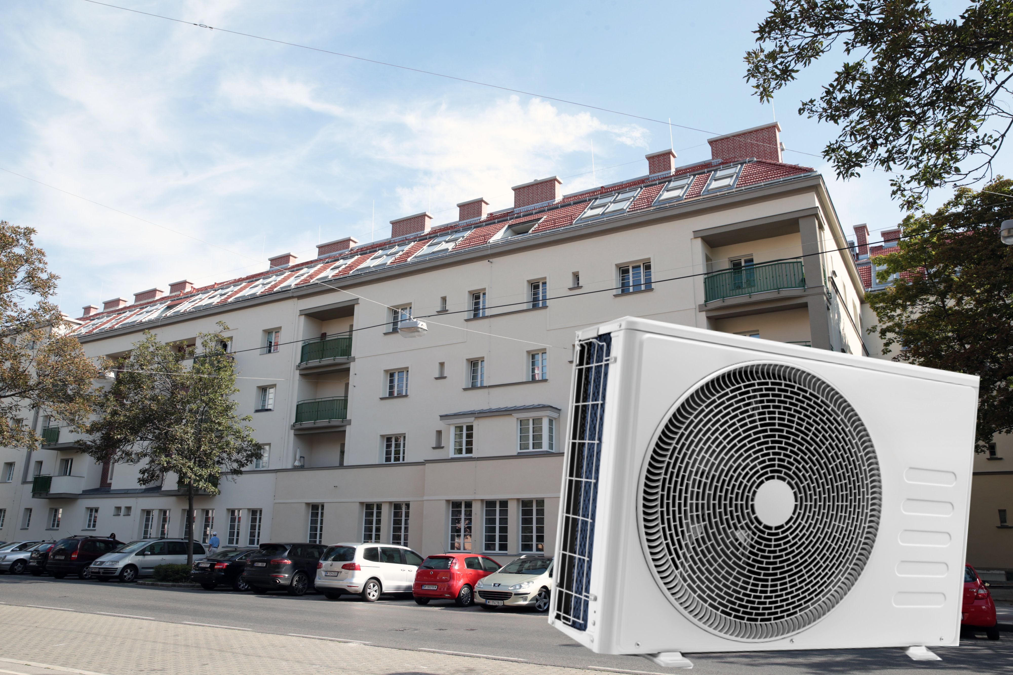 Auch im Goethehof werden Klimaanlagen bald erlaubt sein