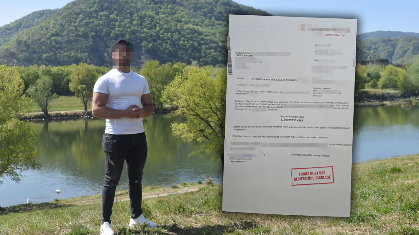 Heute.at - Essensbote holt Bestellung ab und kassiert Mega-Strafe