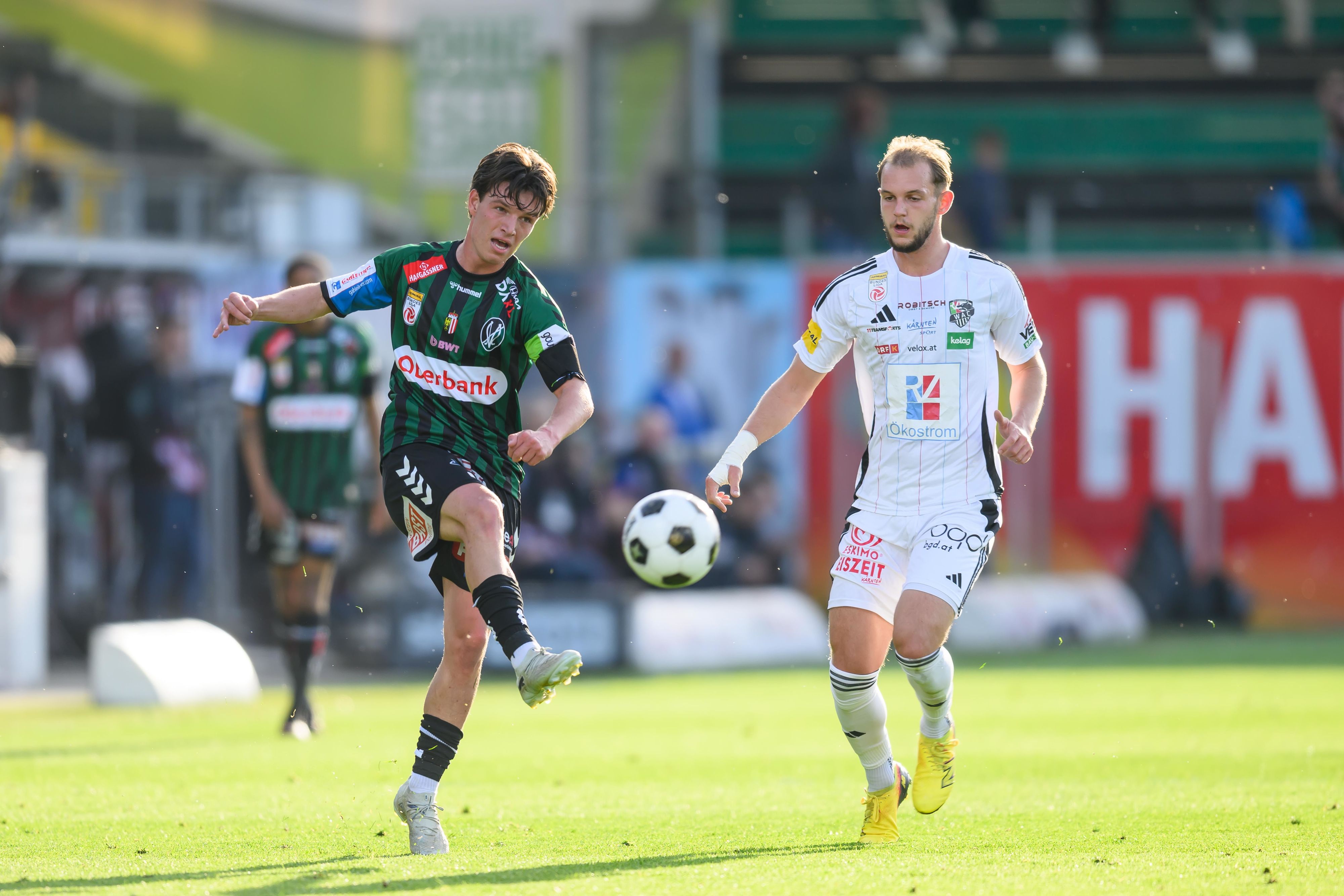 Ried und Wolfsberg im Play-off-Halbfinale um das letzte Europacup-Ticket. 