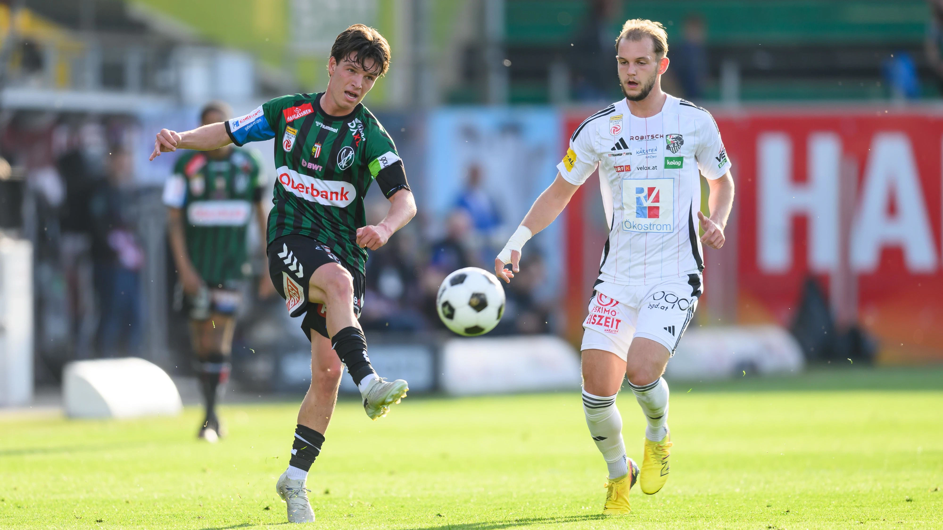 Ried und Wolfsberg im Play-off-Halbfinale um das letzte Europacup-Ticket. 