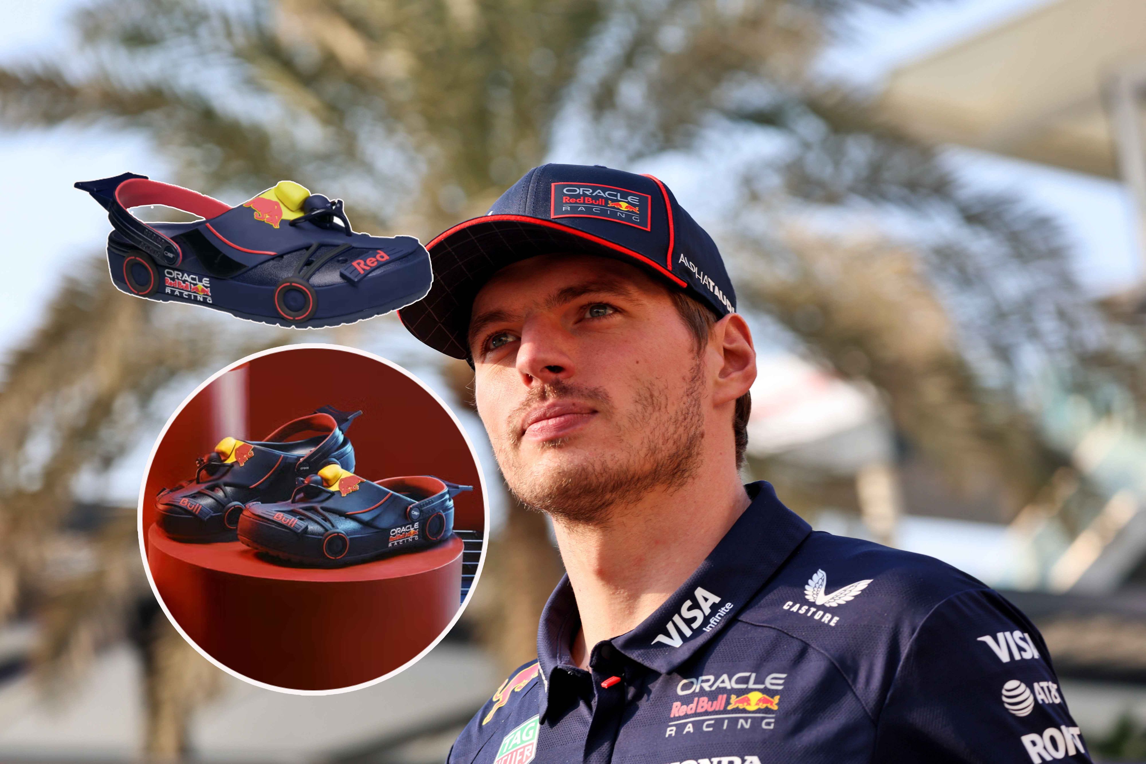 Crocs statt Clogs: Max Verstappen bekommt neues Schuhwerk.