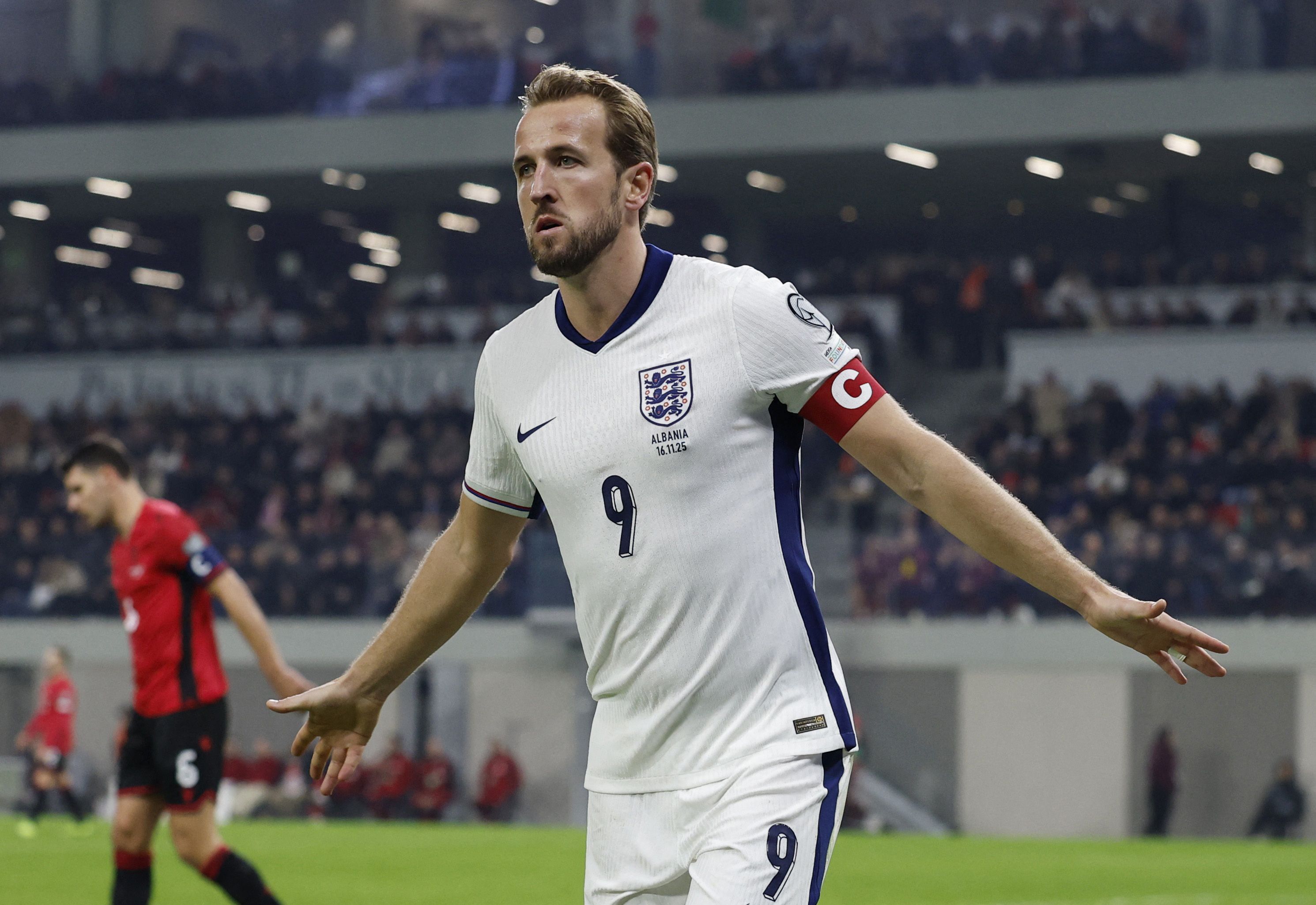 Fußball-Starstürmer Harry Kane. 