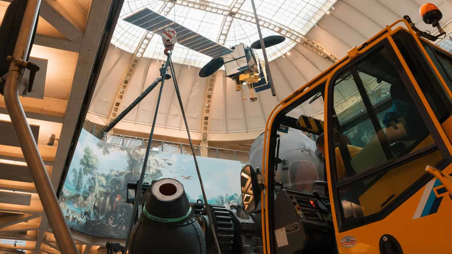 Spezialmontage im Technischen Museum Wien