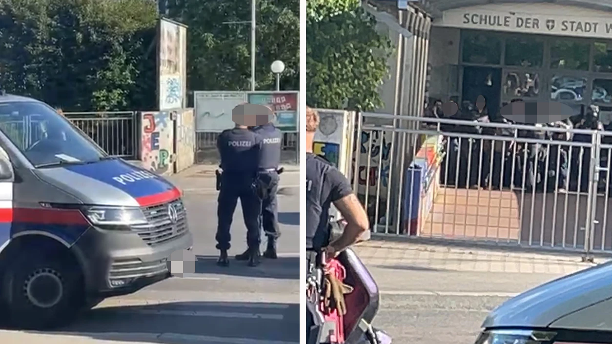 Am Mittwochnachmittag sorgte eine Drohung an einer Mittelschule für große Aufregung.