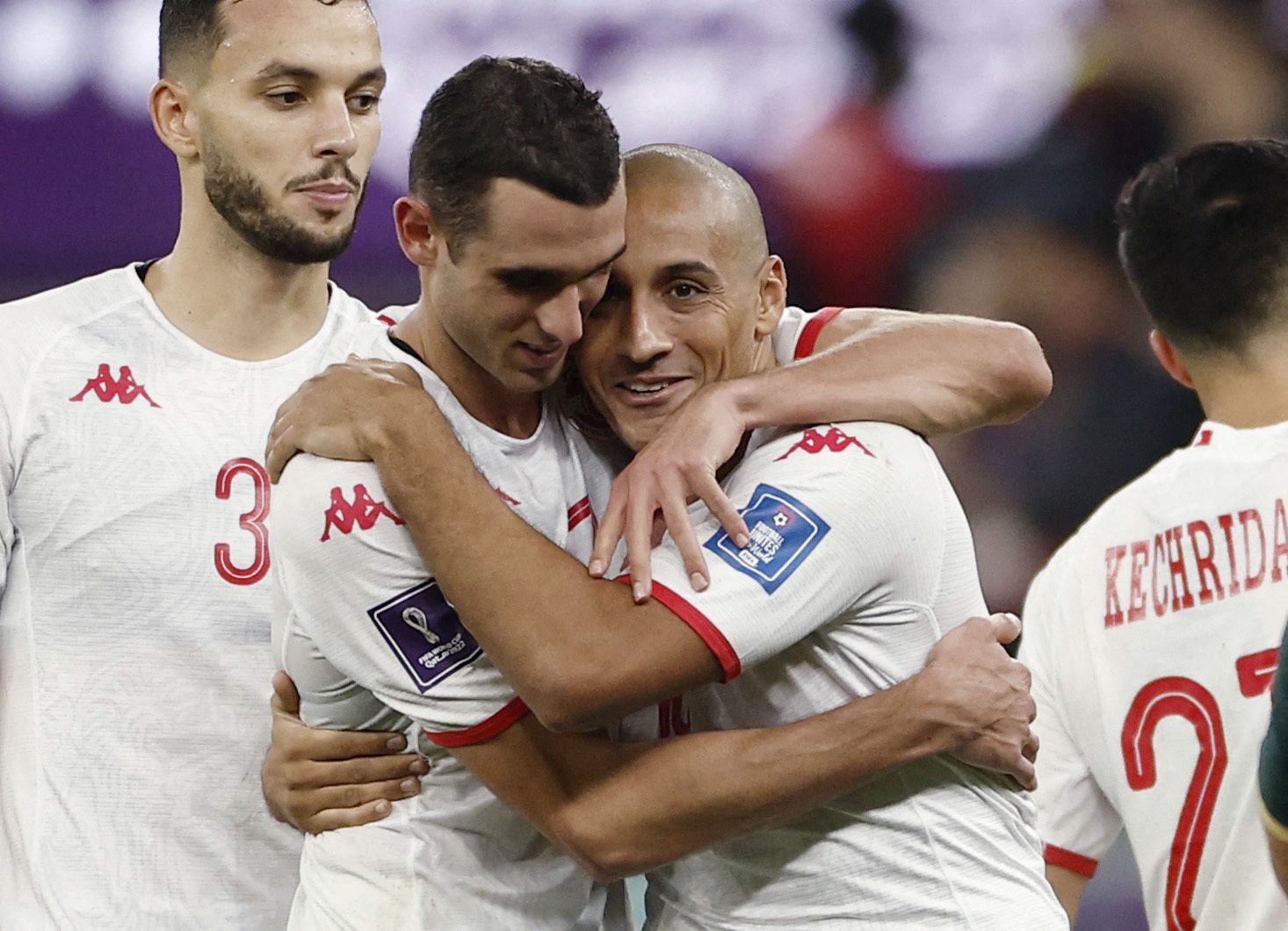  Wahbi Khazri and Ellyes Skhiri 