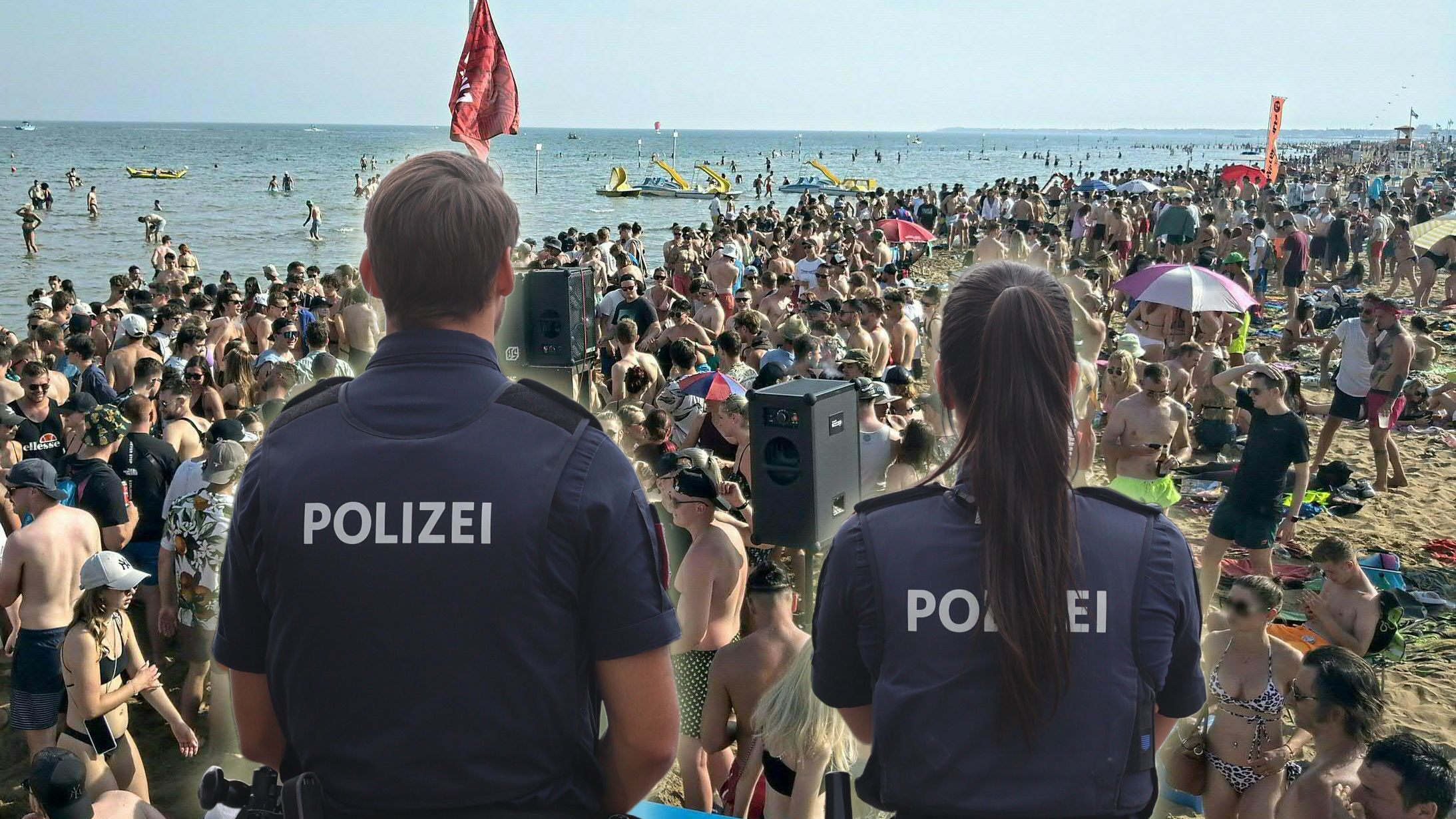 Nicht zwei, sondern gleich vier Polizisten und Polizistinnen aus Österreich werden heuer in Lignano vor Ort sein.