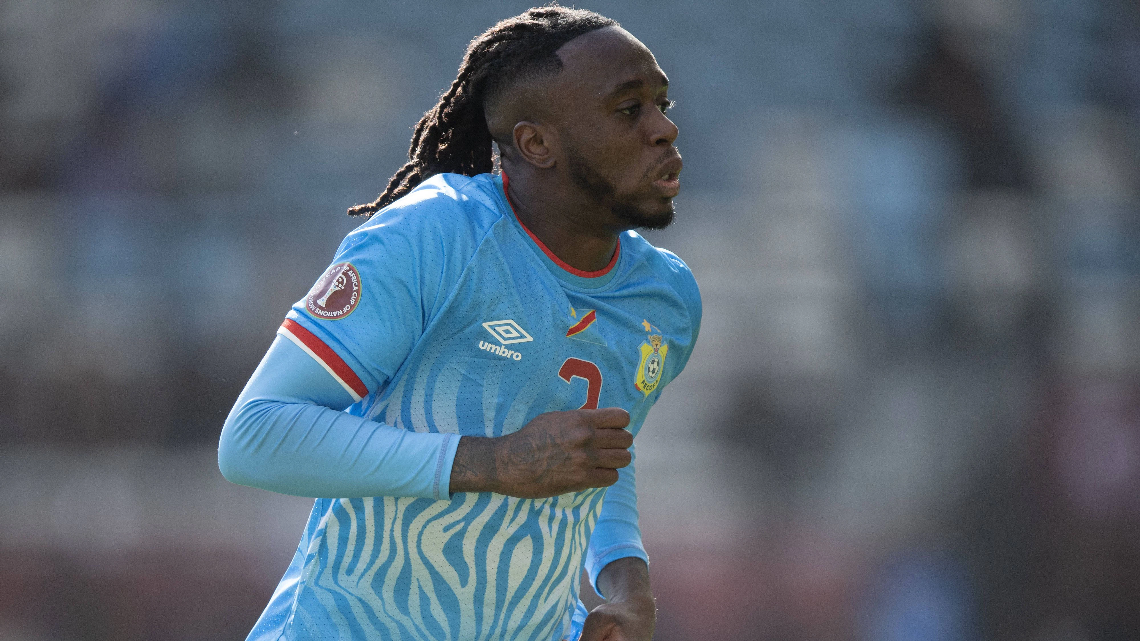 Aaron Wan-Bissaka im Dress der DR Kongo. 