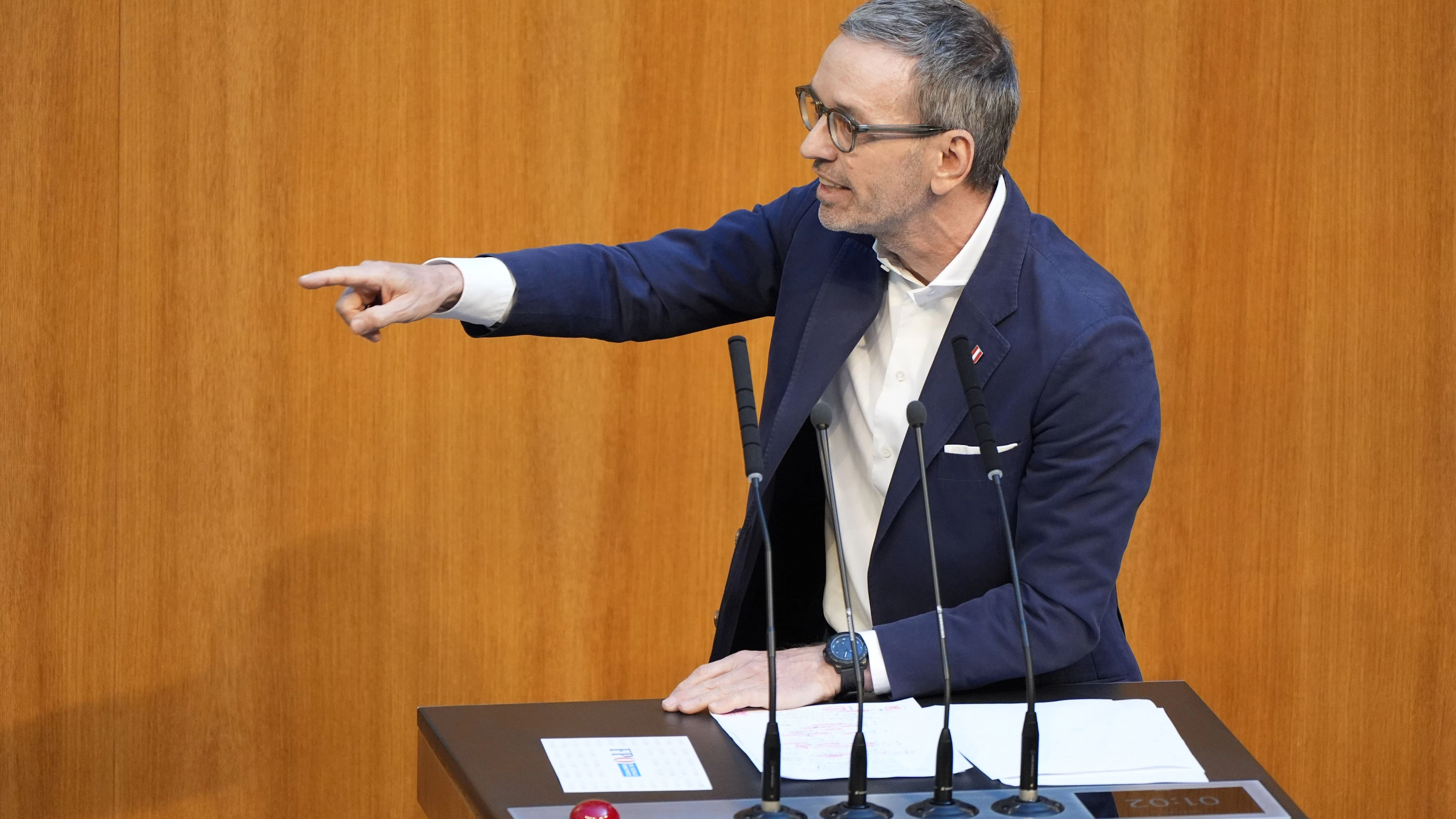 Heute.at - Kickl schießt sich auf neuen ORF-General Pig ein