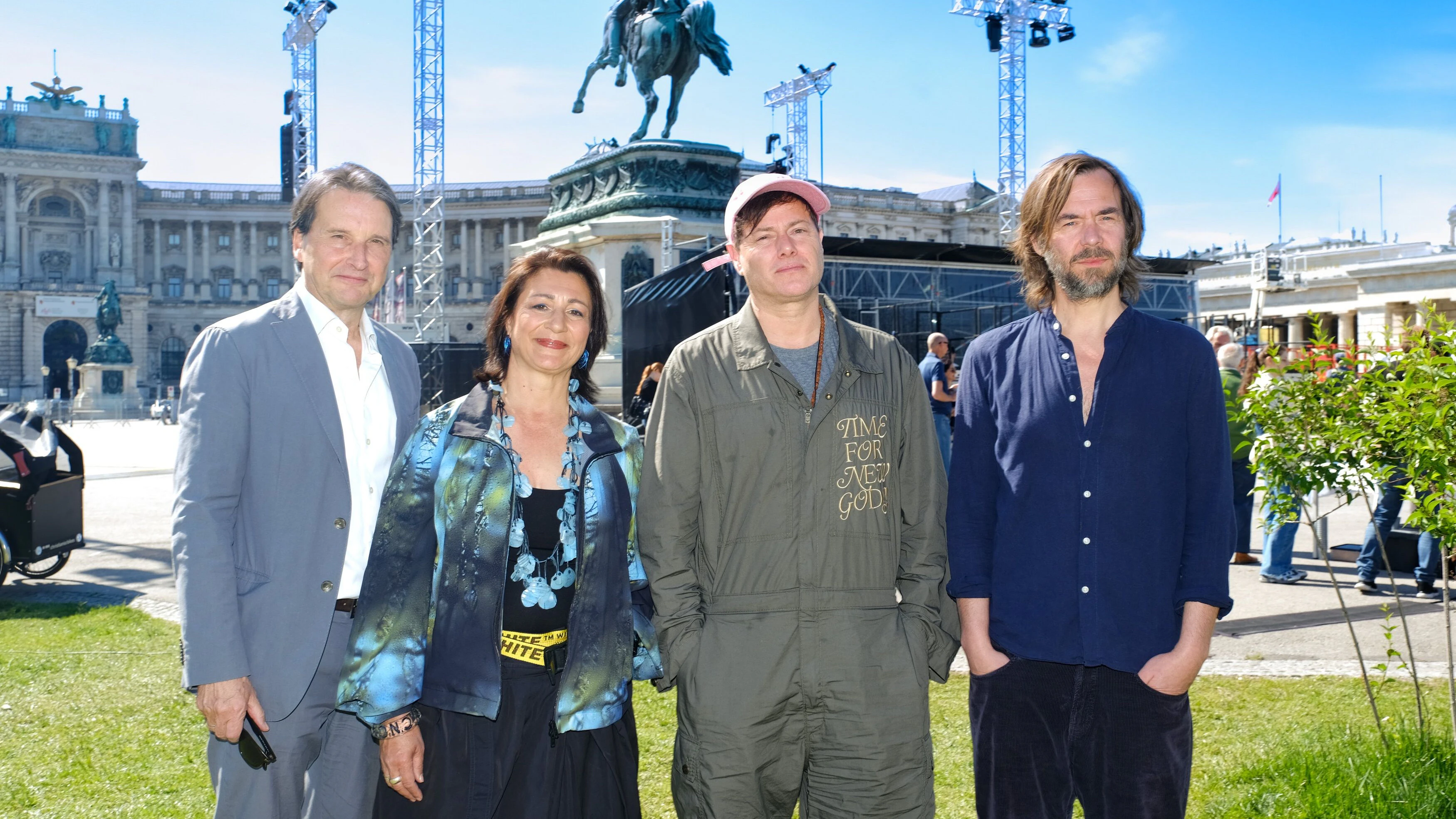 Martin Traxl, Veronica Kaup-Hasler, Milo Rau, Herwig Zamernik. 
