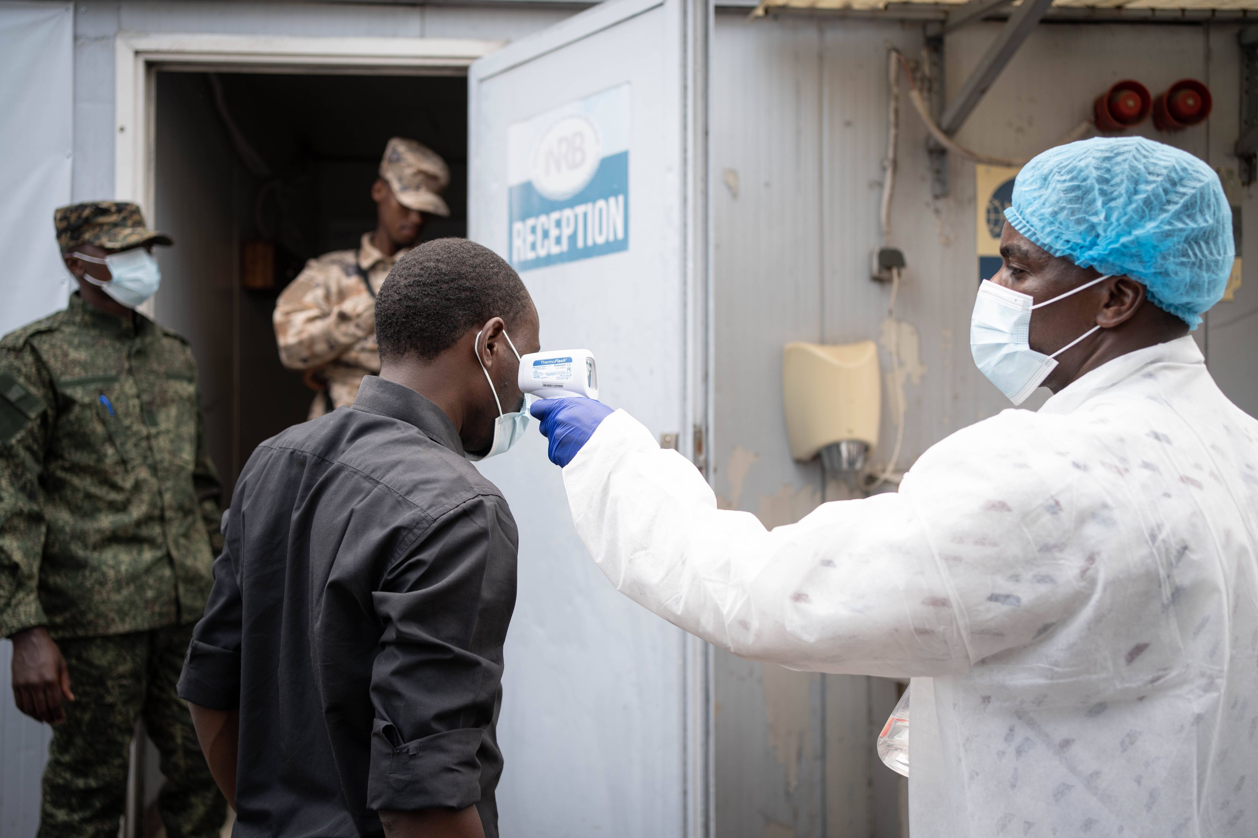 Im Kongo herrscht eine Ebola-Epidemie.